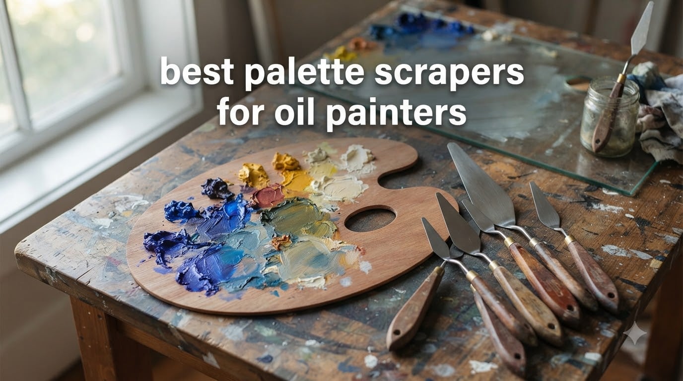 best palette scrapers for oil painters