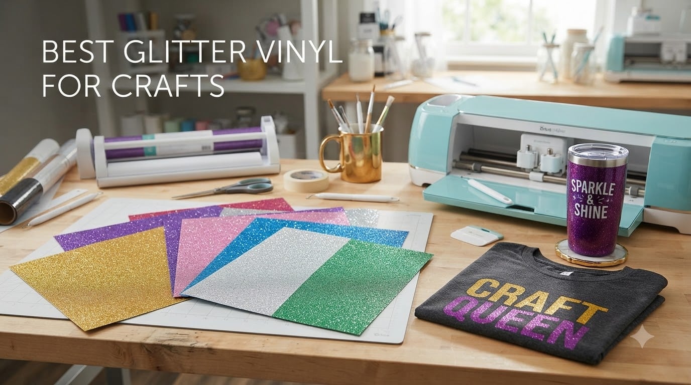 best glitter vinyl for crafts