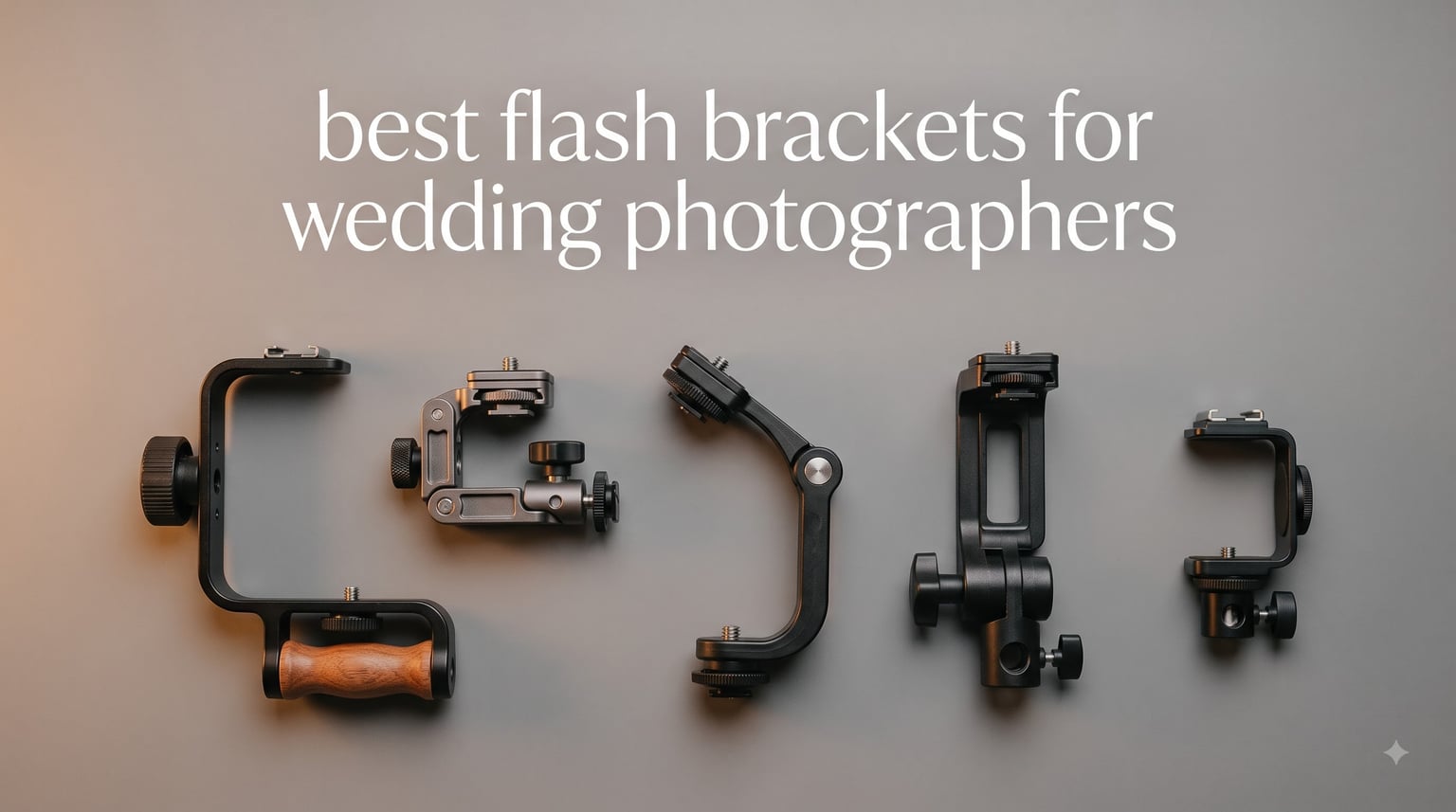 best flash brackets for wedding photographers