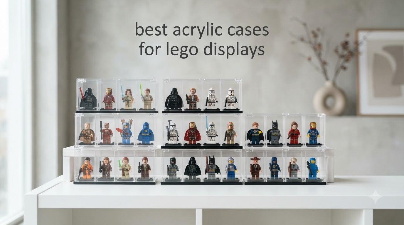 best acrylic cases for lego displays