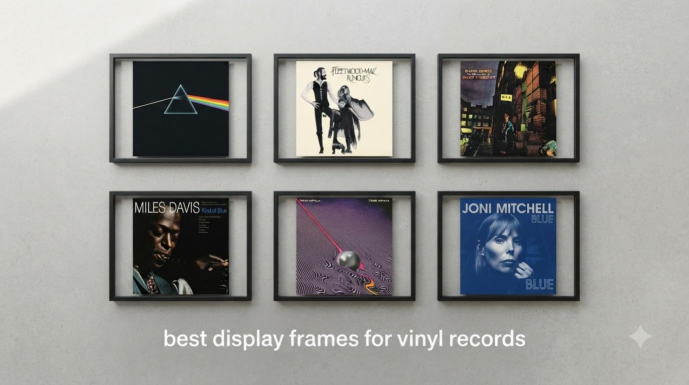 best display frames for vinyl records