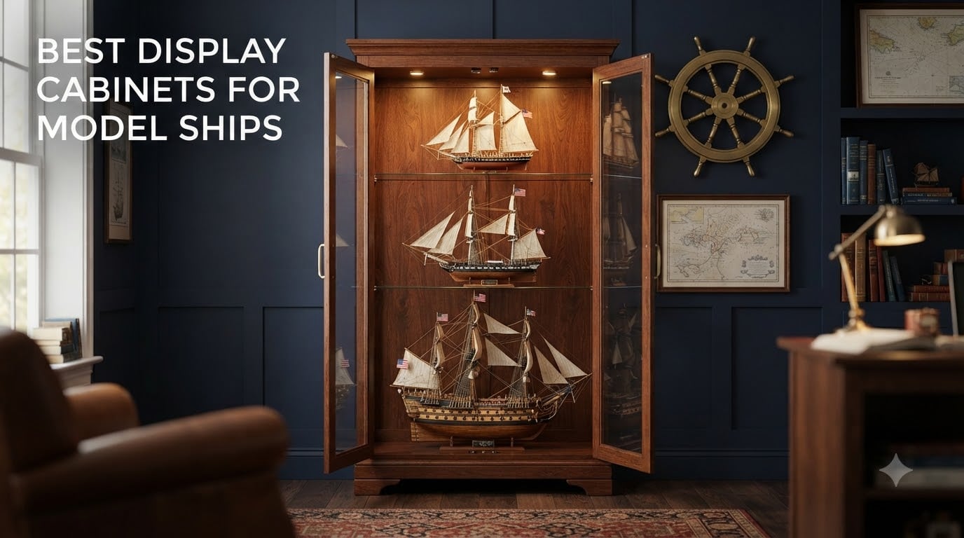 best display cabinets for model ships