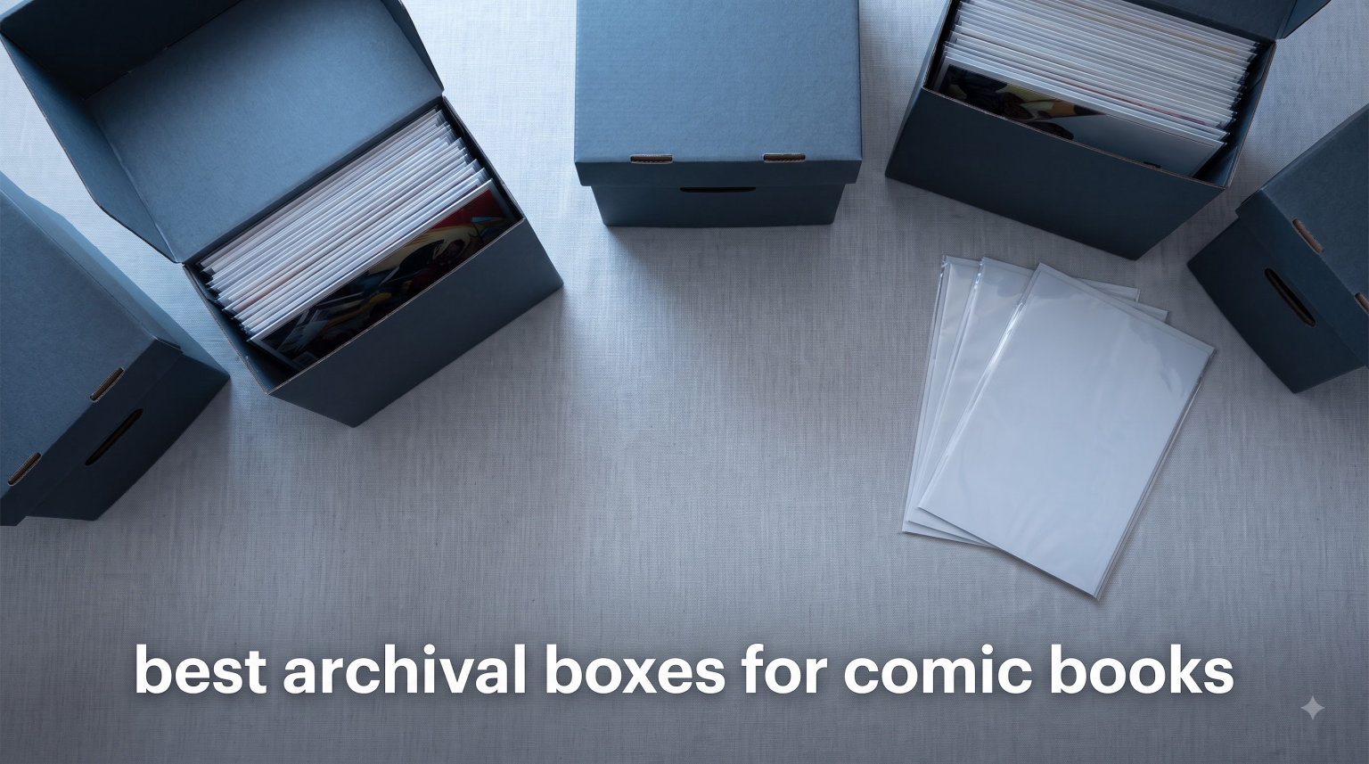 best archival boxes for comic books