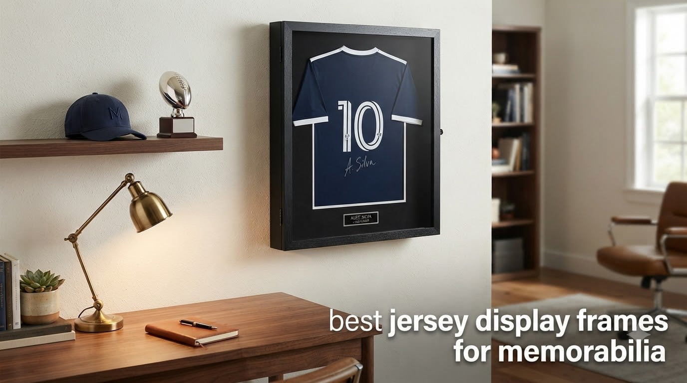 best jersey display frames for memorabilia