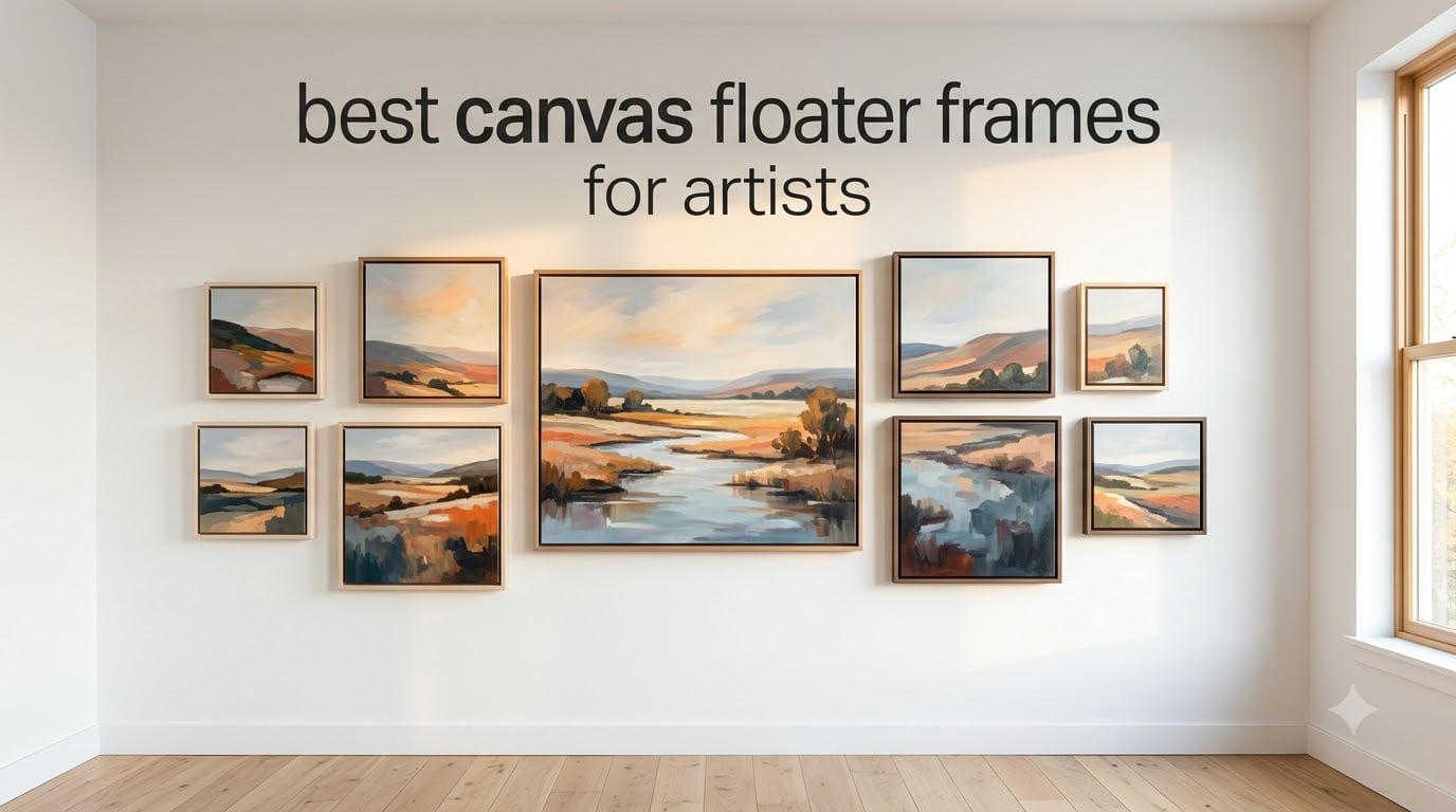 best canvas floater frames for artists