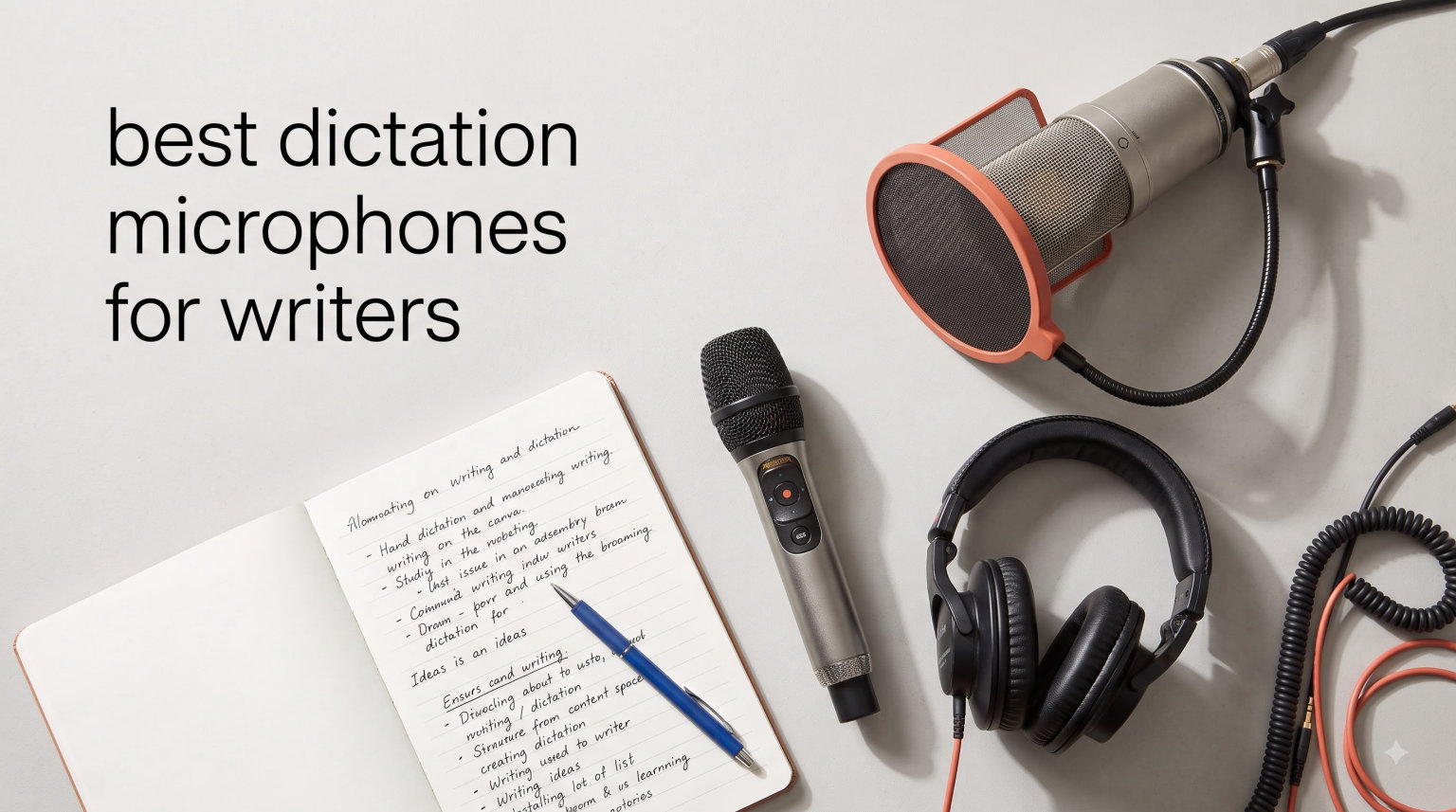 best dictation microphones for writers