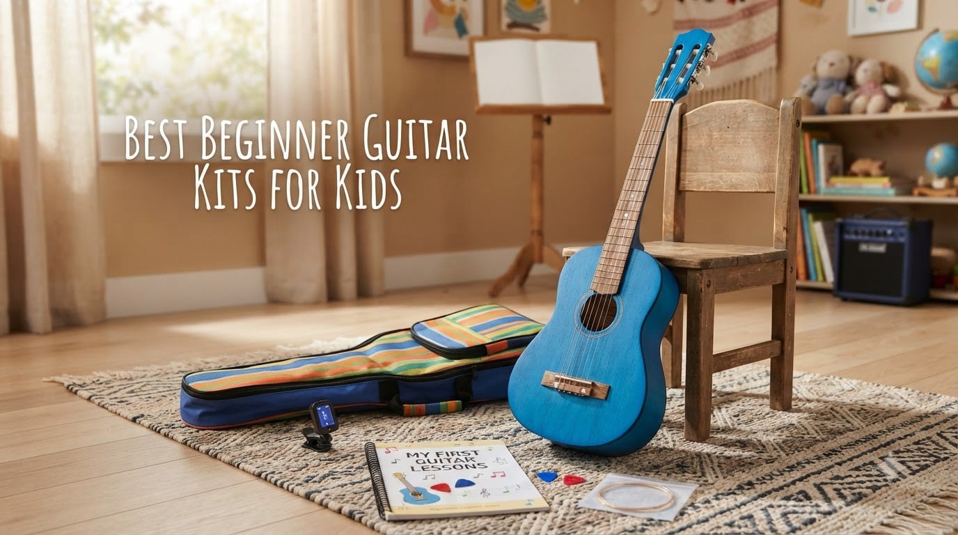 best beginner guitar kits for kids