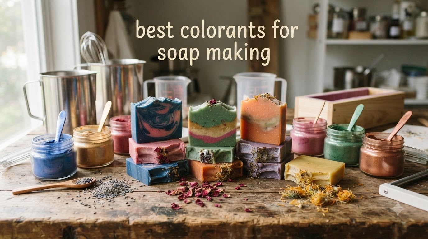 best colorants for soap making