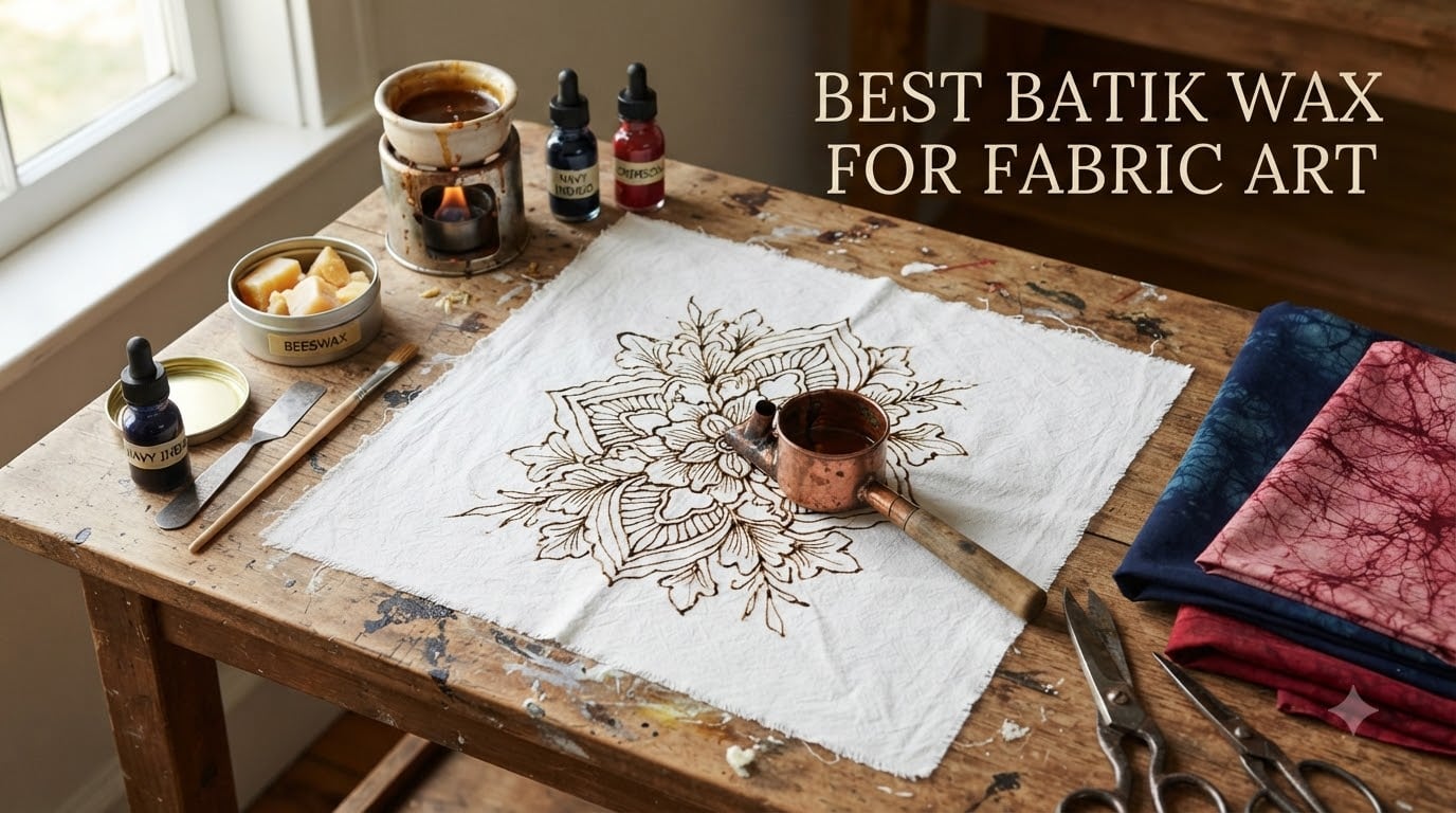 best batik wax for fabric art
