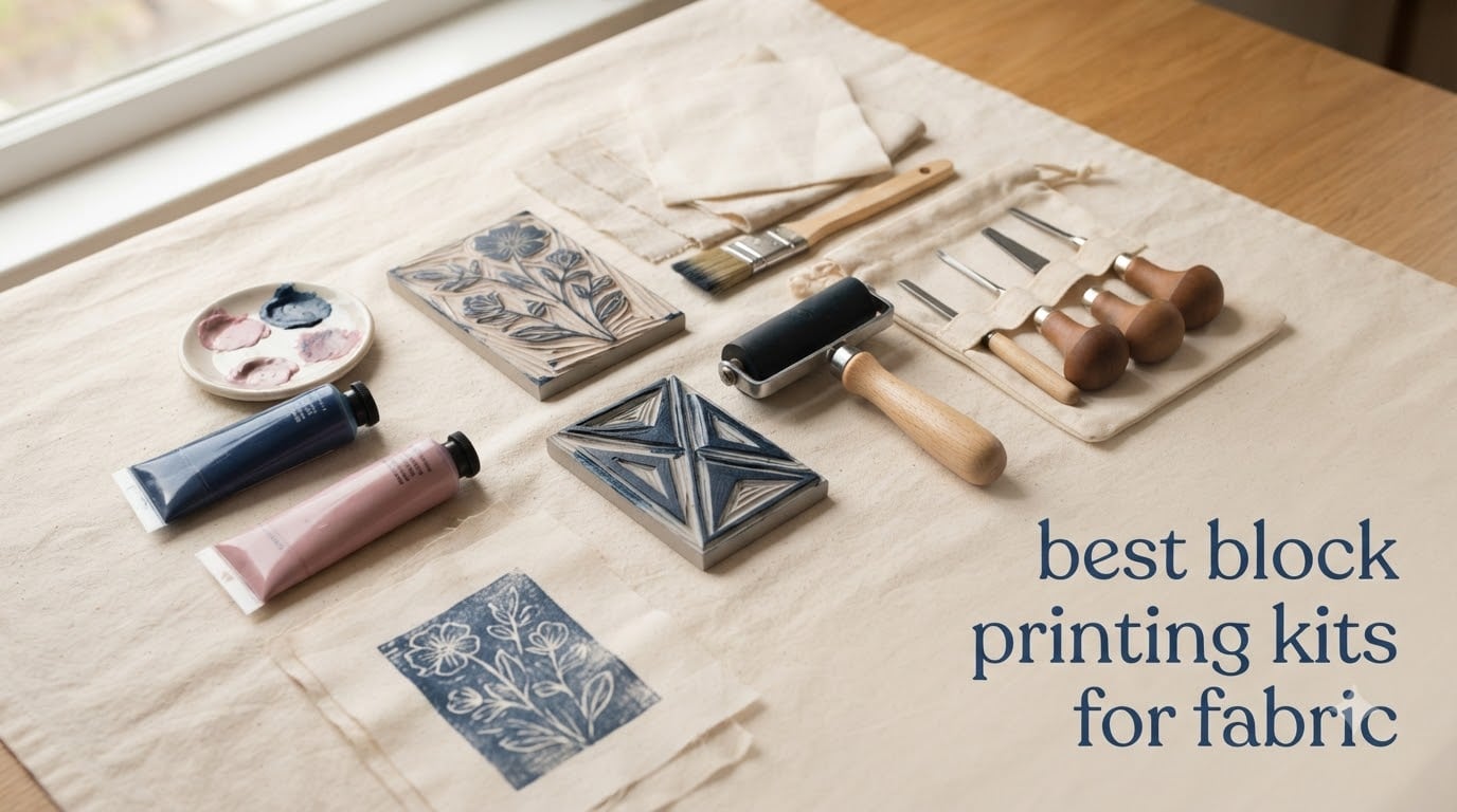 best block printing kits for fabric