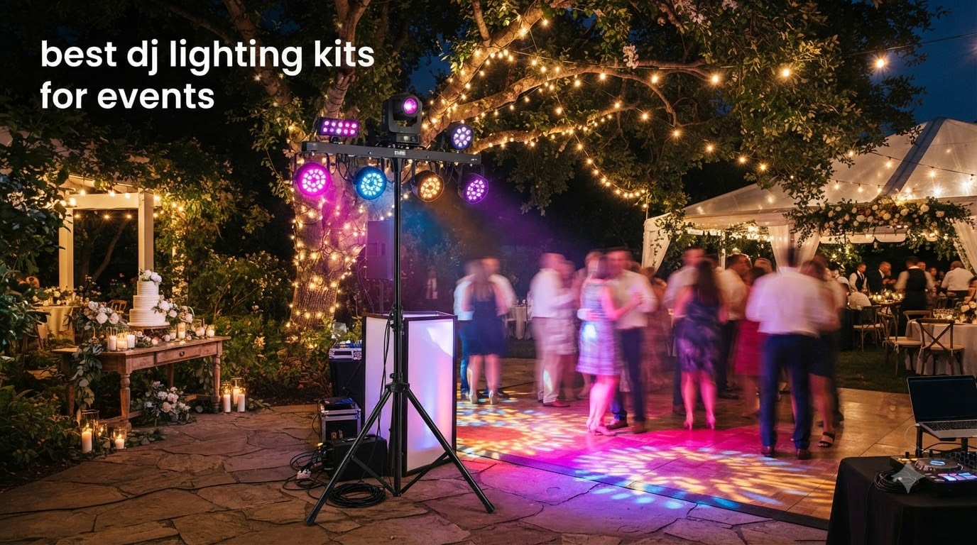 best dj lighting kits for events