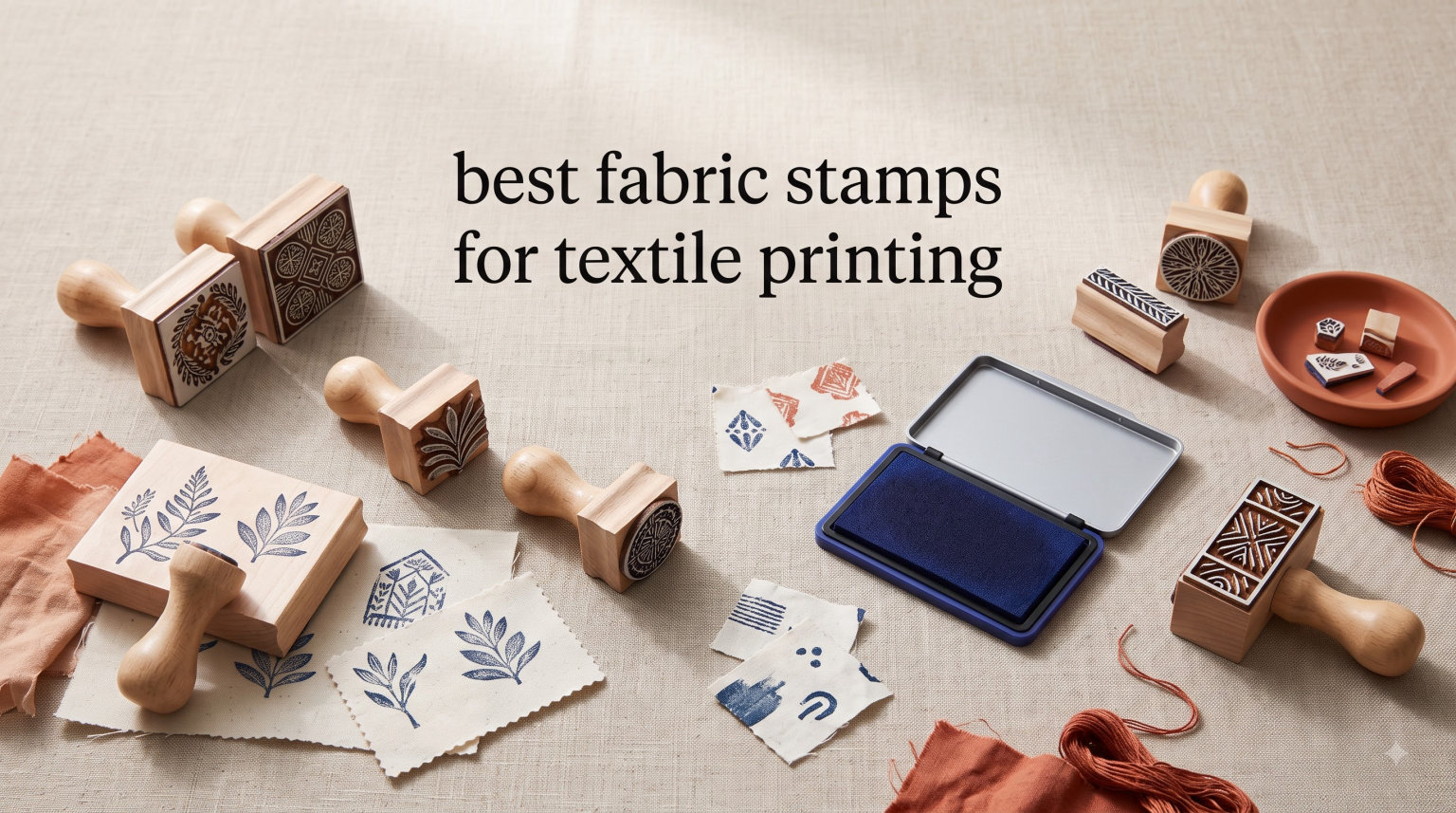 best fabric stamps for textile printing