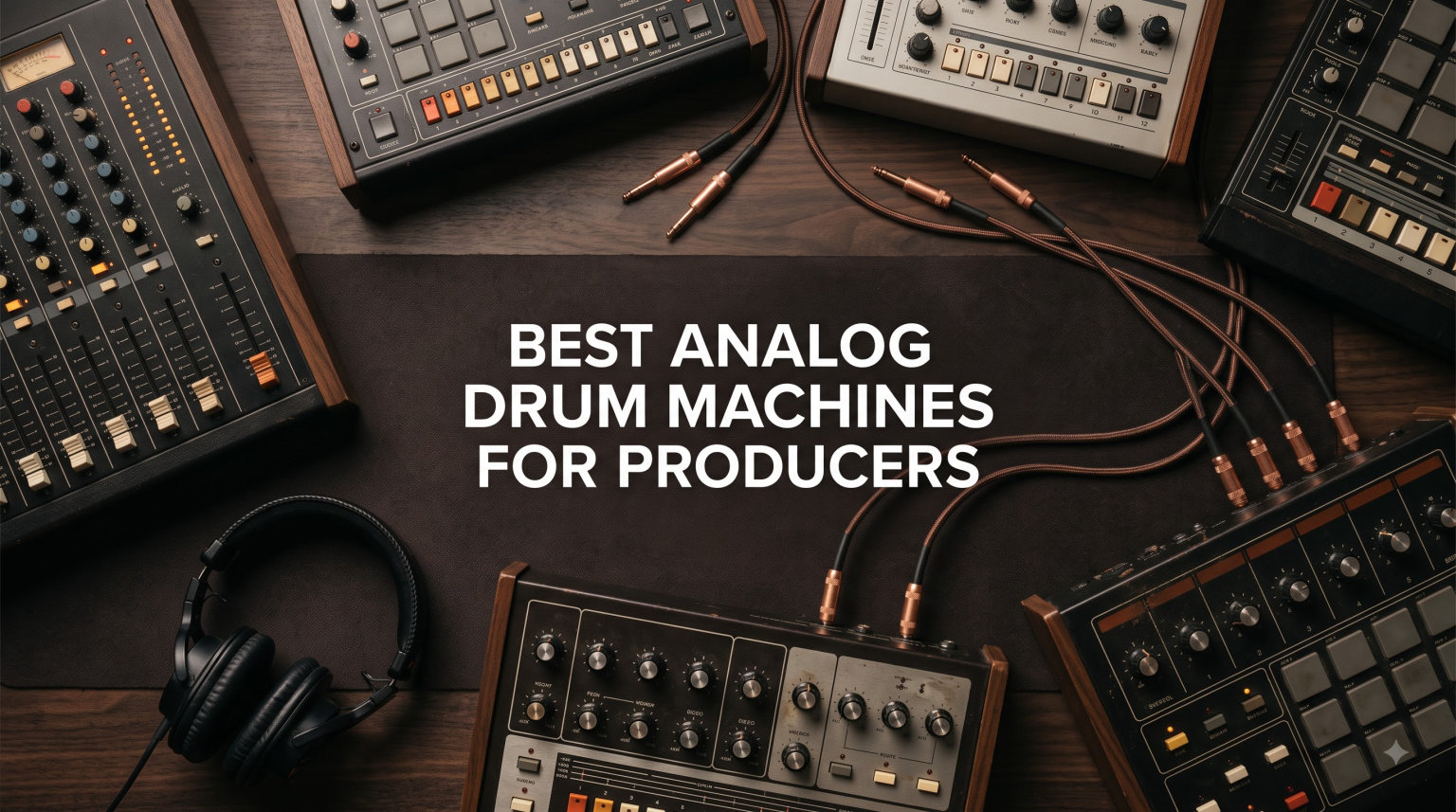 best analog drum machines for producers