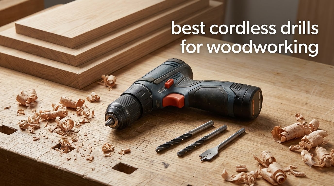 best cordless drills for woodworking