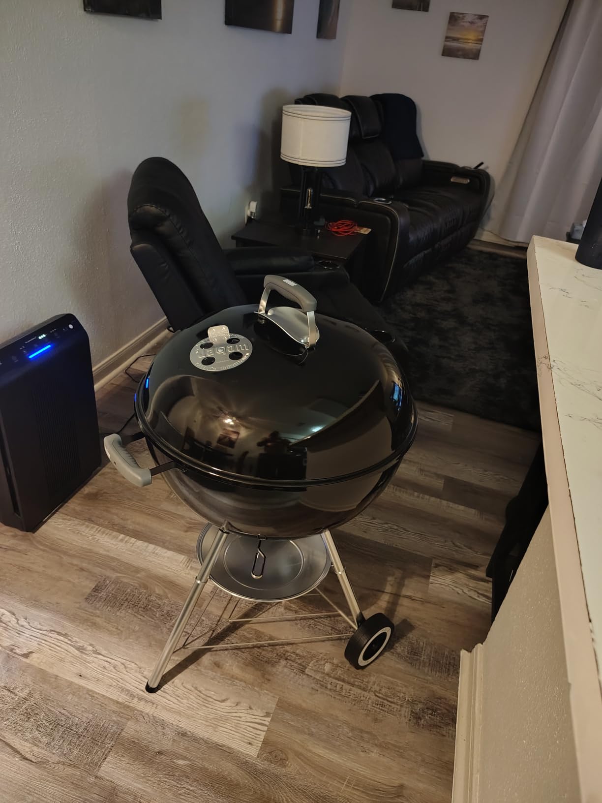 Weber® Original Kettle Charcoal Grill, 22-Inch, Black customer photo 2