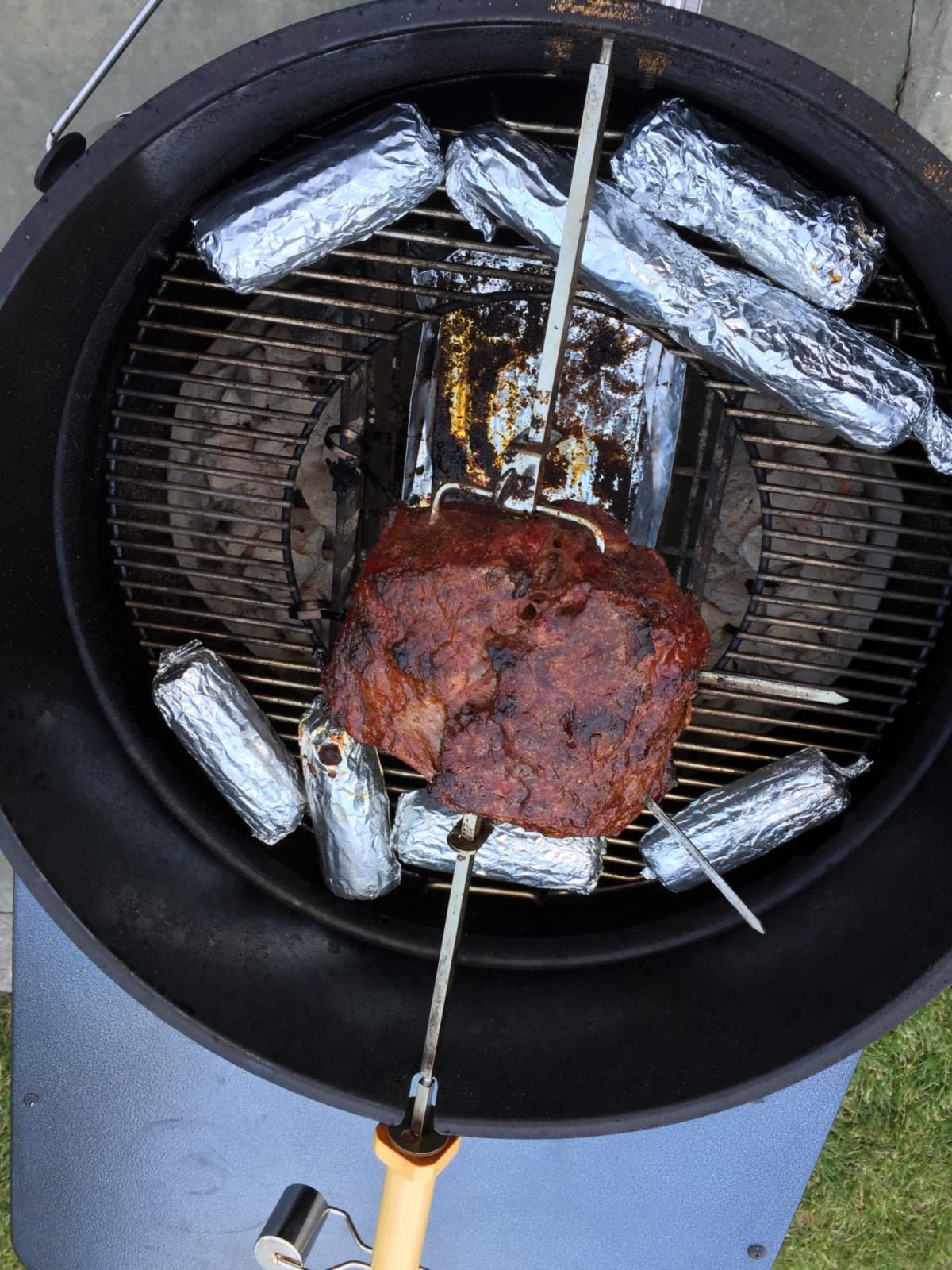 Weber Kettle Grill Rotisserie Kit for 22