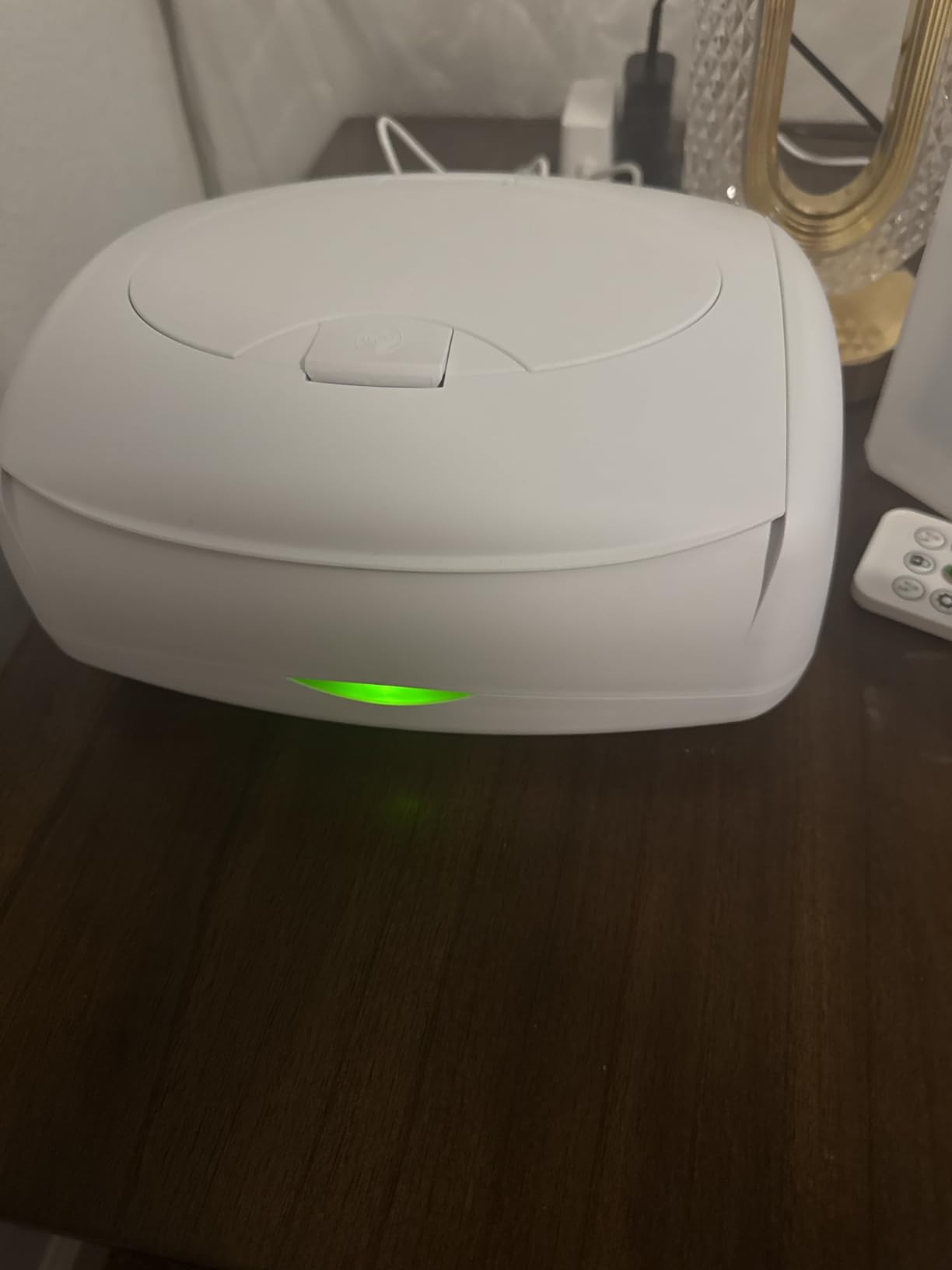 Prince Lionheart Ultimate Wipes Warmer with an Integrated Nightlight | Pop-Up Wipe Access, everFRESH Pillow System customer photo 1