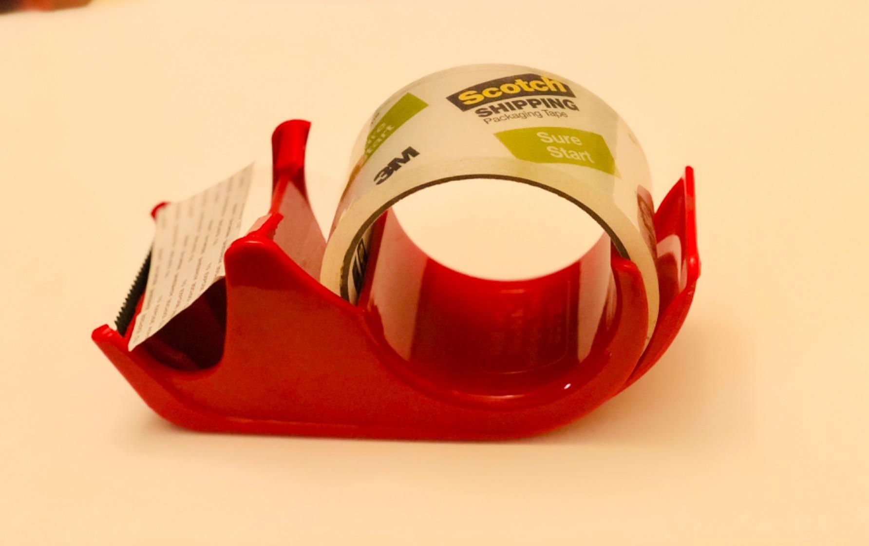 Scotch Packaging Tape Hand Dispenser (DP300-RD) customer photo 1