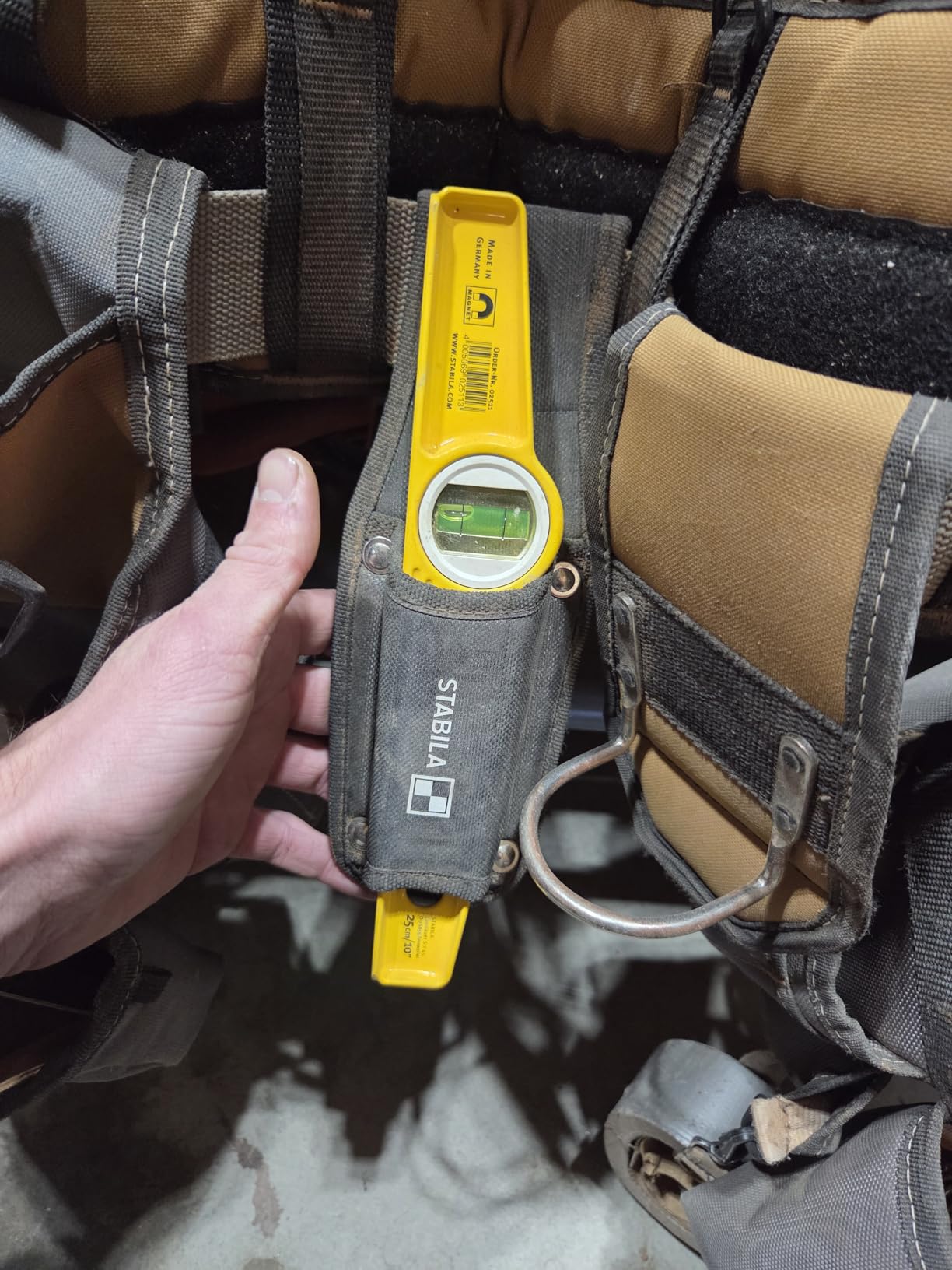 Stabila 81s-10mh Magnetic Level and Holster 2511 customer photo 2