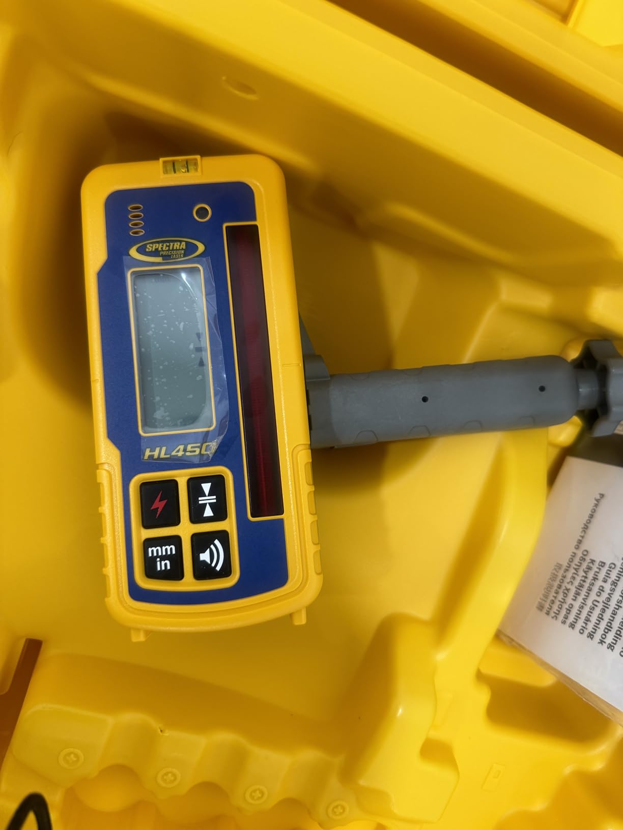 Spectra Precision LL300N Self-Leveling Rotary Laser with HL450 Professional - Receiver, Small Case - Rugged IP66 Job-Site Performance customer photo 2