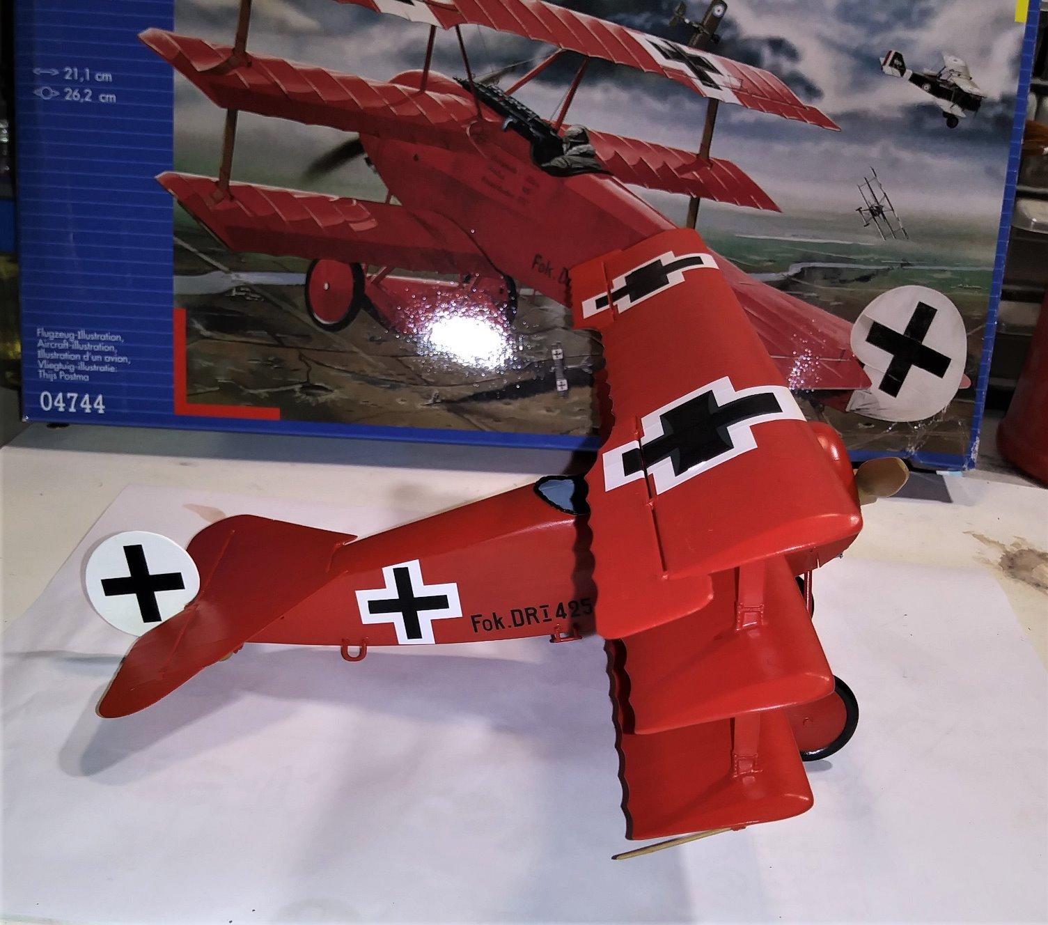 Revell of Germany Fokker Dr.1 'Richthofen' Model Kit customer photo 1