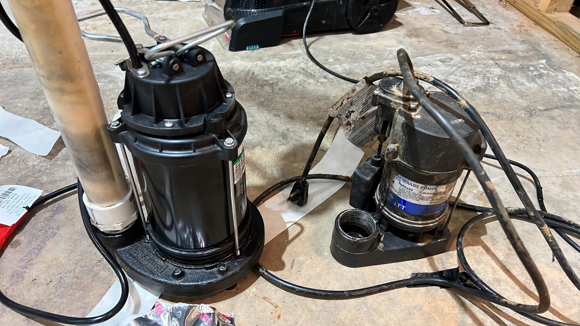 WAYNE CDU790 1/3 HP Submersible Cast Iron and Stainless Steel Sump Pump with Integrated Vertical Float Switch, Up to 4,600 Gallons Per Hour, Heavy Duty Basement Sump Pump customer photo 2