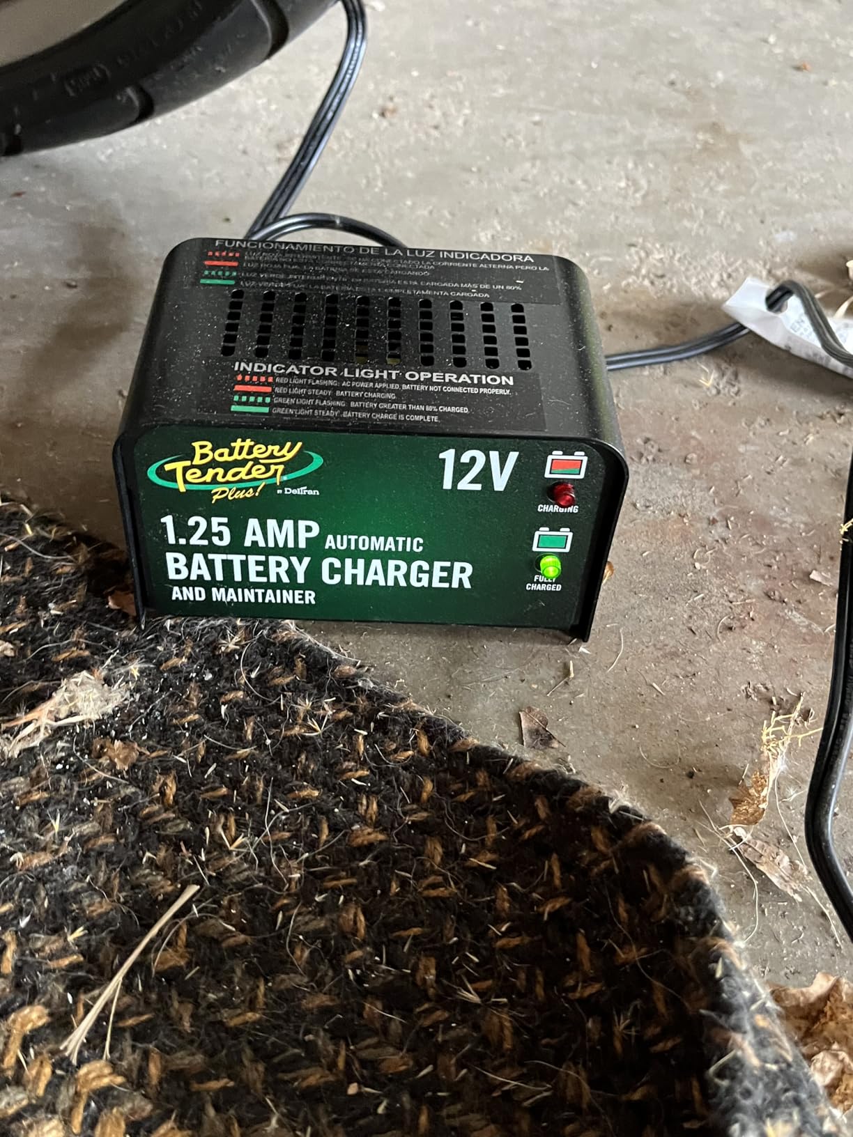 Battery Tender Plus 12V 1.25 AMP Car & Motorcycle Battery Charger and Maintainer, Float Charge for Automotive, and ATVs - Smarter Than a Trickle Charger customer photo 2