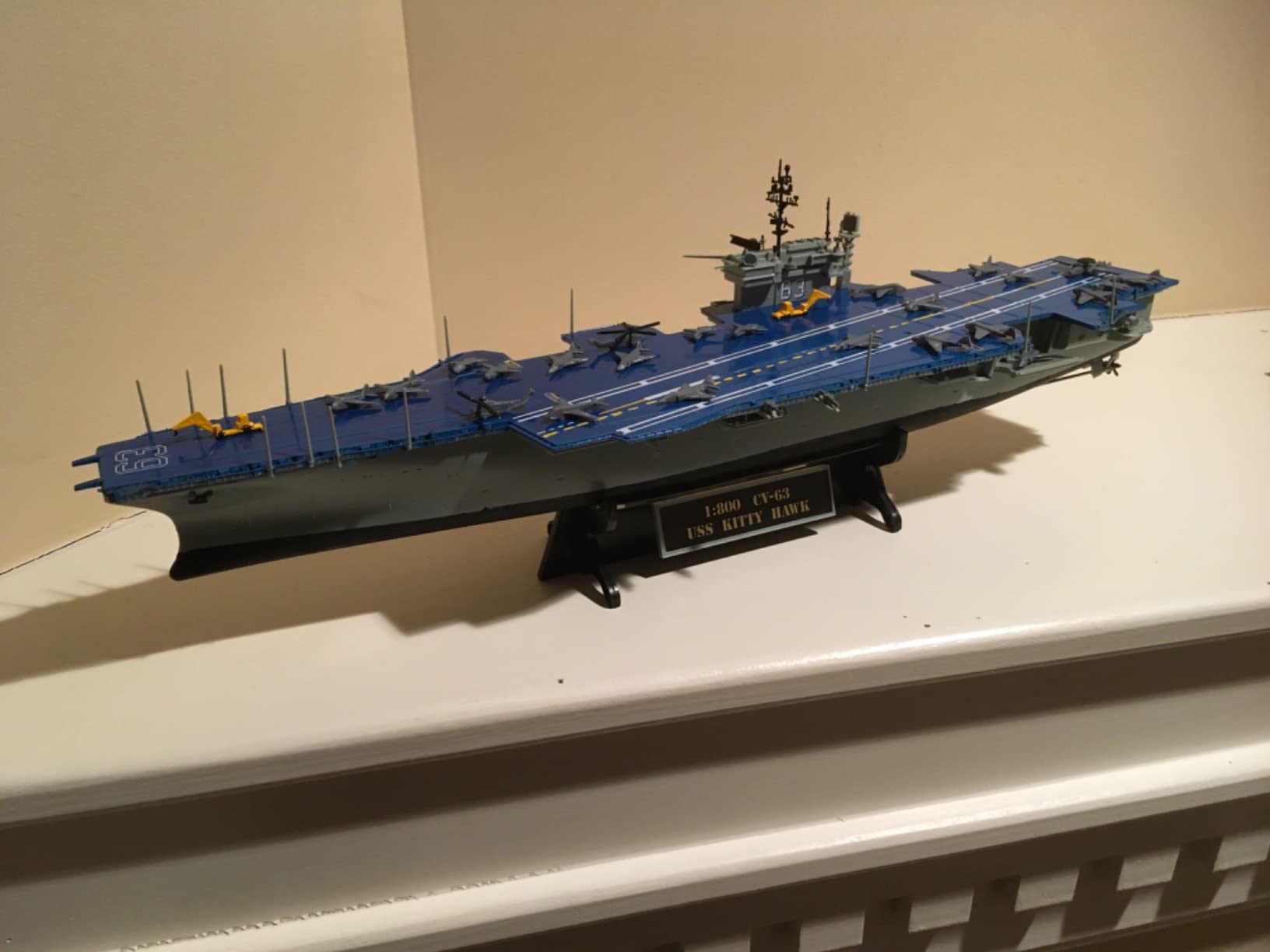 Academy U.S.S Kitty Hawk Model Kit customer photo 1
