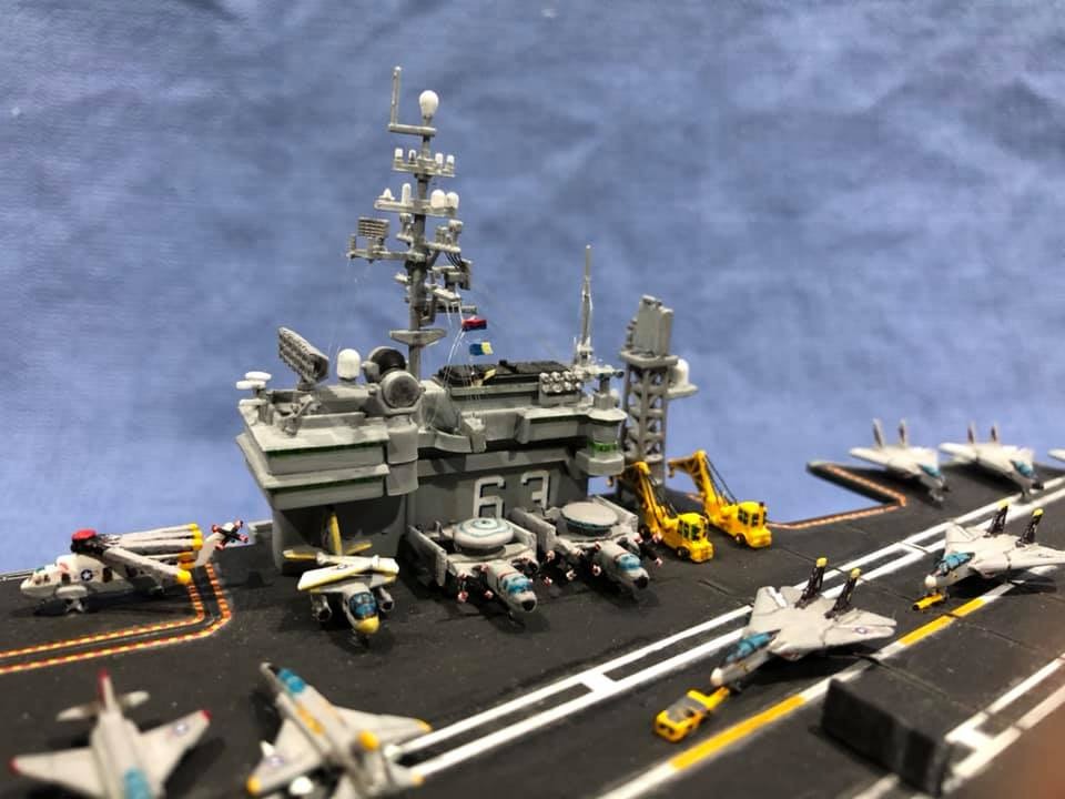 Academy U.S.S Kitty Hawk Model Kit customer photo 2