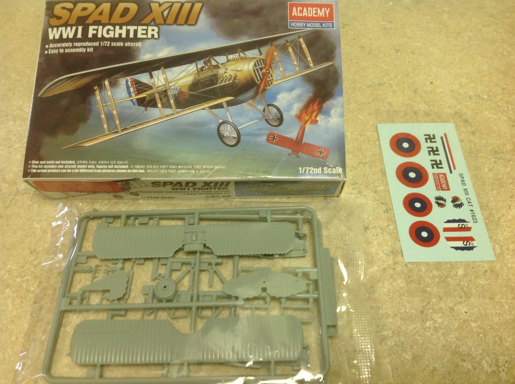 Academy SPAD XIII WWI Fighter Airplane Model Building Kit customer photo 2