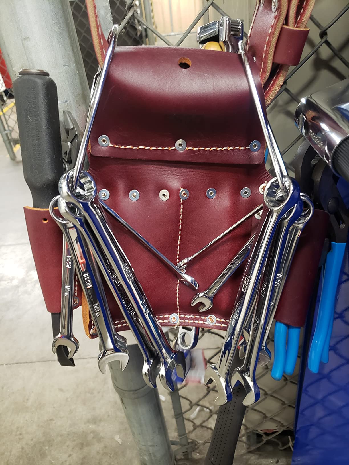Occidental Leather Electrician's Tool Pouch - 15 Pockets & Tool Holders - Made in USA customer photo 1