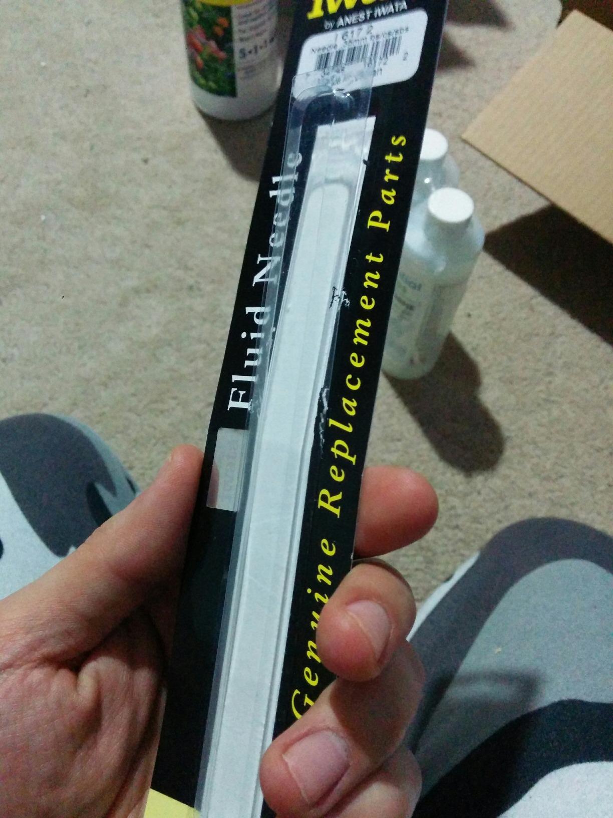 Iwata Airbrush Fluid Needle (airbrush replacement part) customer photo 1