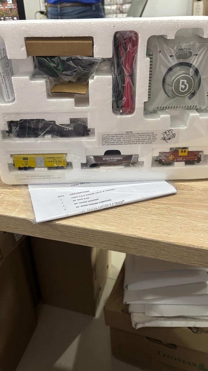 Bachmann Trains - Yard Boss Ready To Run Electric Train Set - N Scale customer photo 1