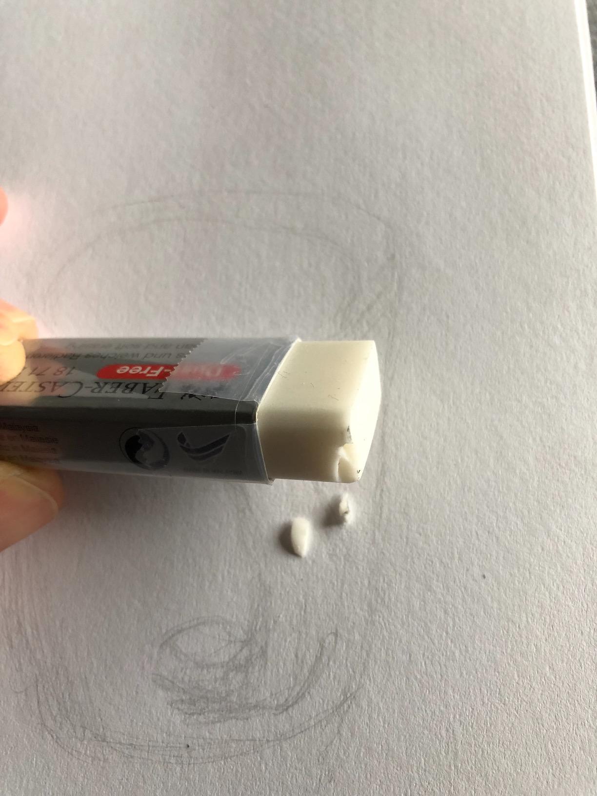 Faber-Castell Dust-Free Vinyl Erasers Each customer photo 1