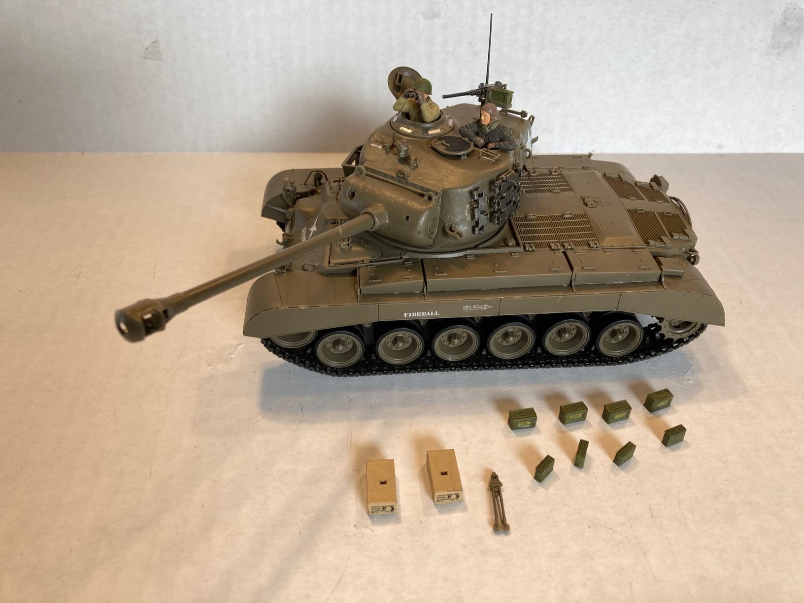 Tamiya 35254 1/35 US Medium Tank M26 Pershing Plastic Model Kit customer photo 1