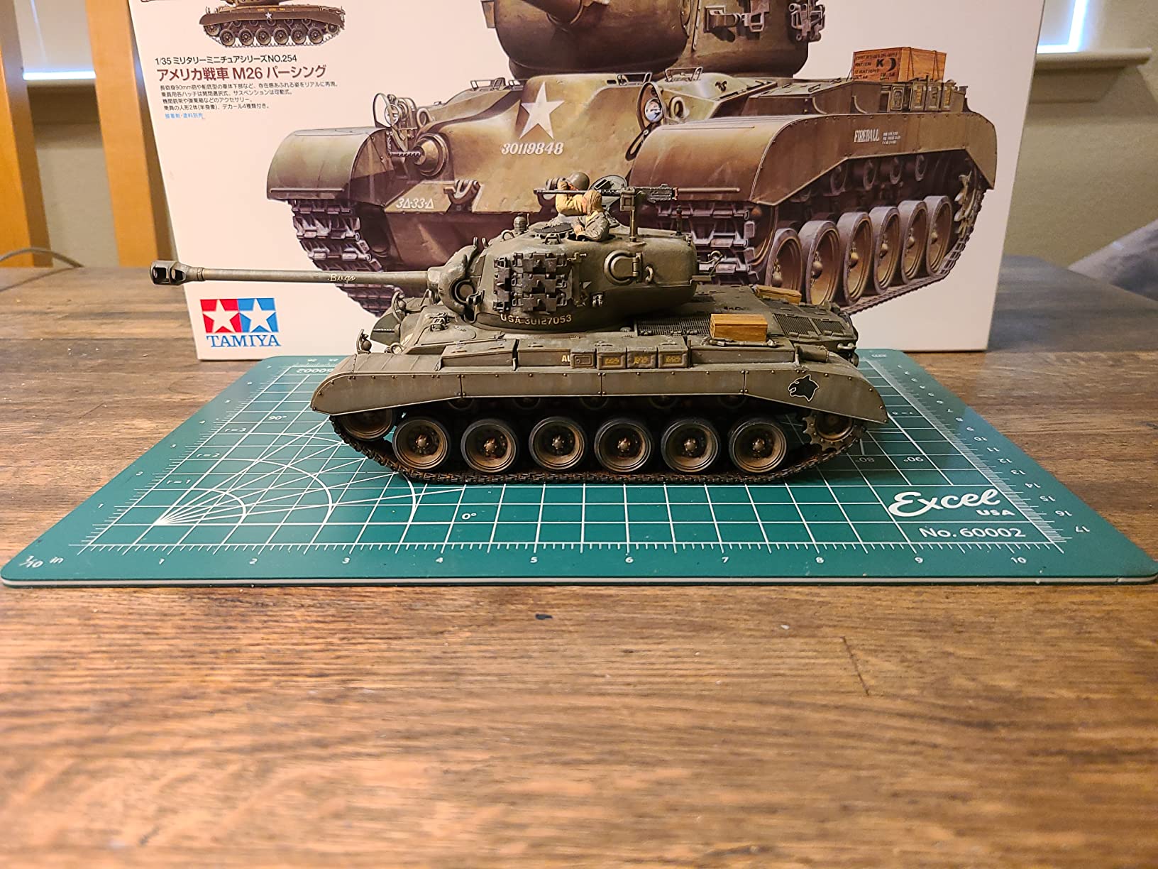 Tamiya 35254 1/35 US Medium Tank M26 Pershing Plastic Model Kit customer photo 2