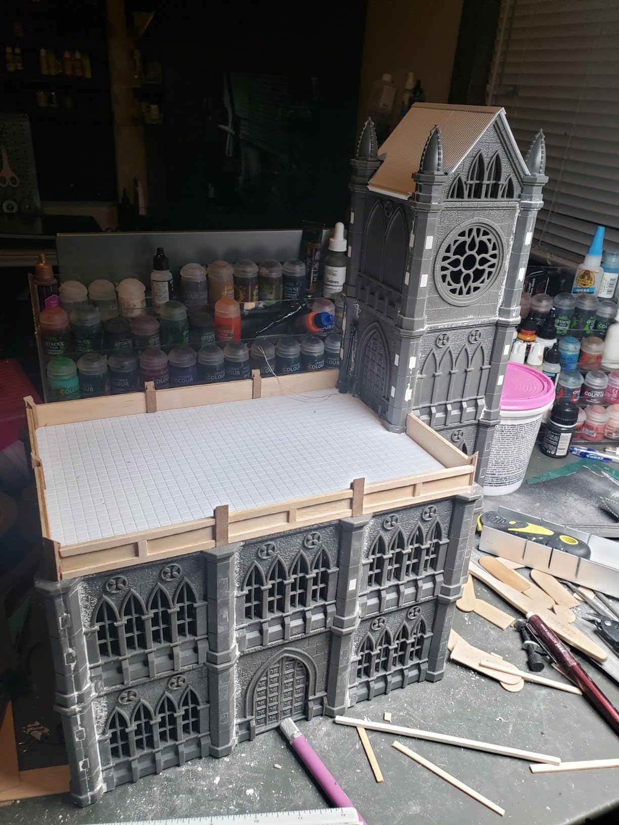 WWII Gothic City Building Large Set customer photo 1