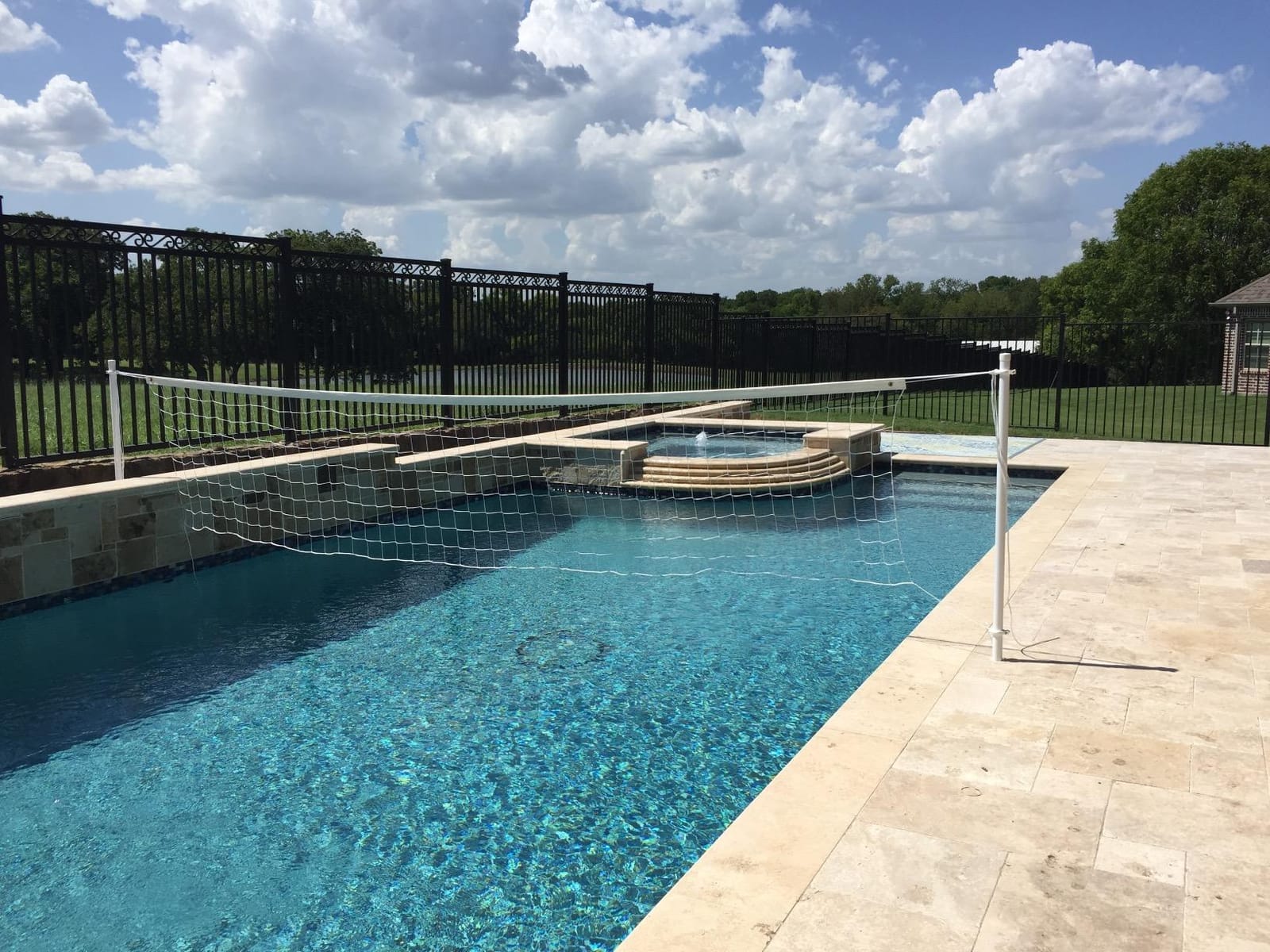 DUNNRITE Products ProVolly Retrofit Pool Volleyball Kit customer photo 2