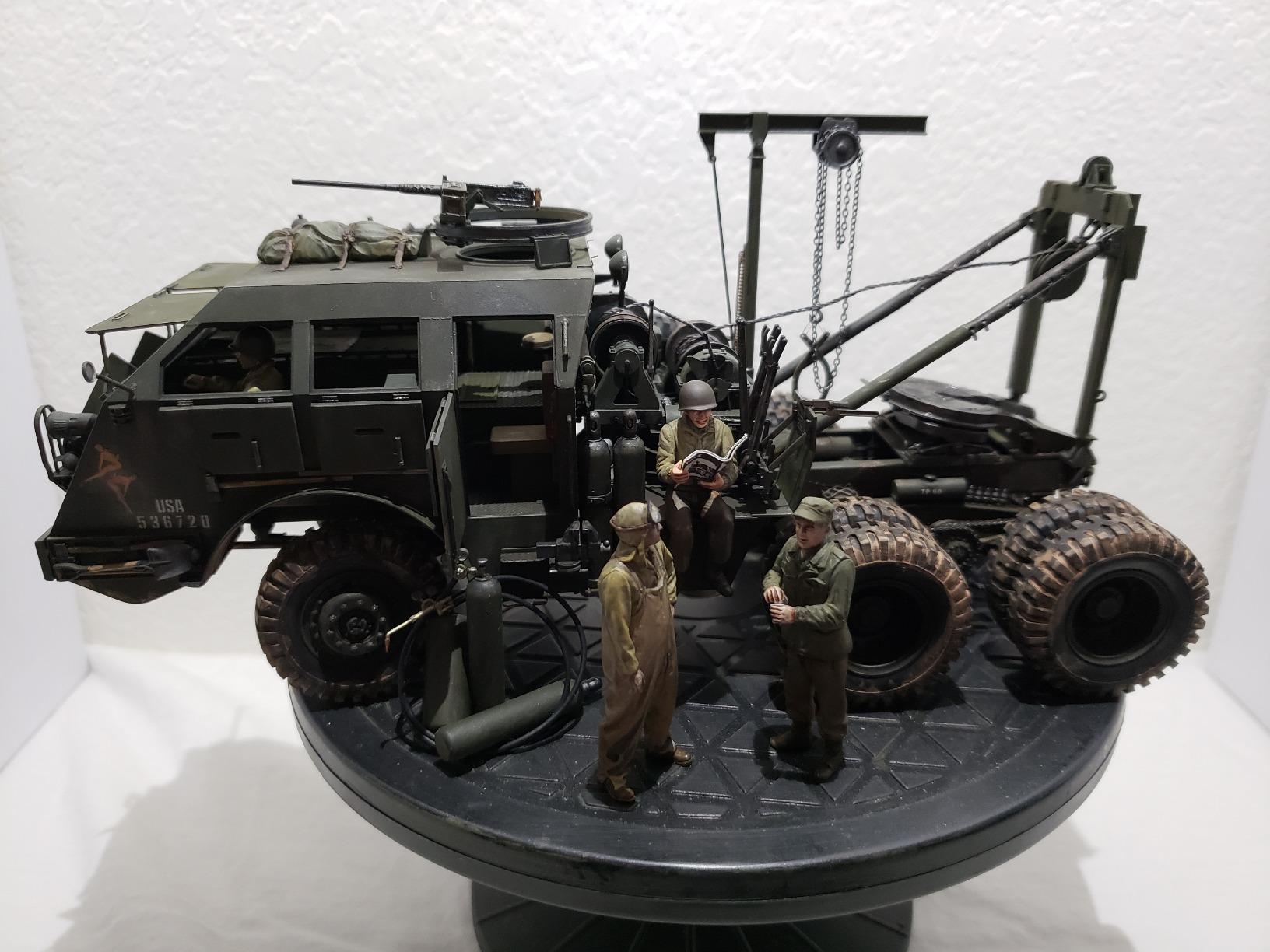 Tamiya 300035244 1:35 WWII US M26 Heavy Duty Recovery Vehicle Model Kit customer photo 2