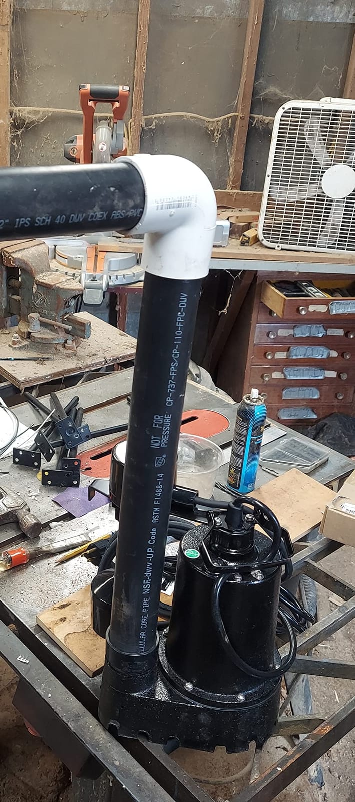 Superior Pump 92341 1/3 HP Cast Iron Submersible Sump Pump with Vertical Float Switch customer photo 2