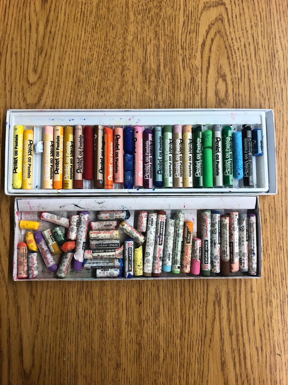 SAKURA Cray-Pas Junior Artist Soft Oil Pastels, 25 Color Set | Original Oil Pastels, Creamy Texture for Blending customer photo 2