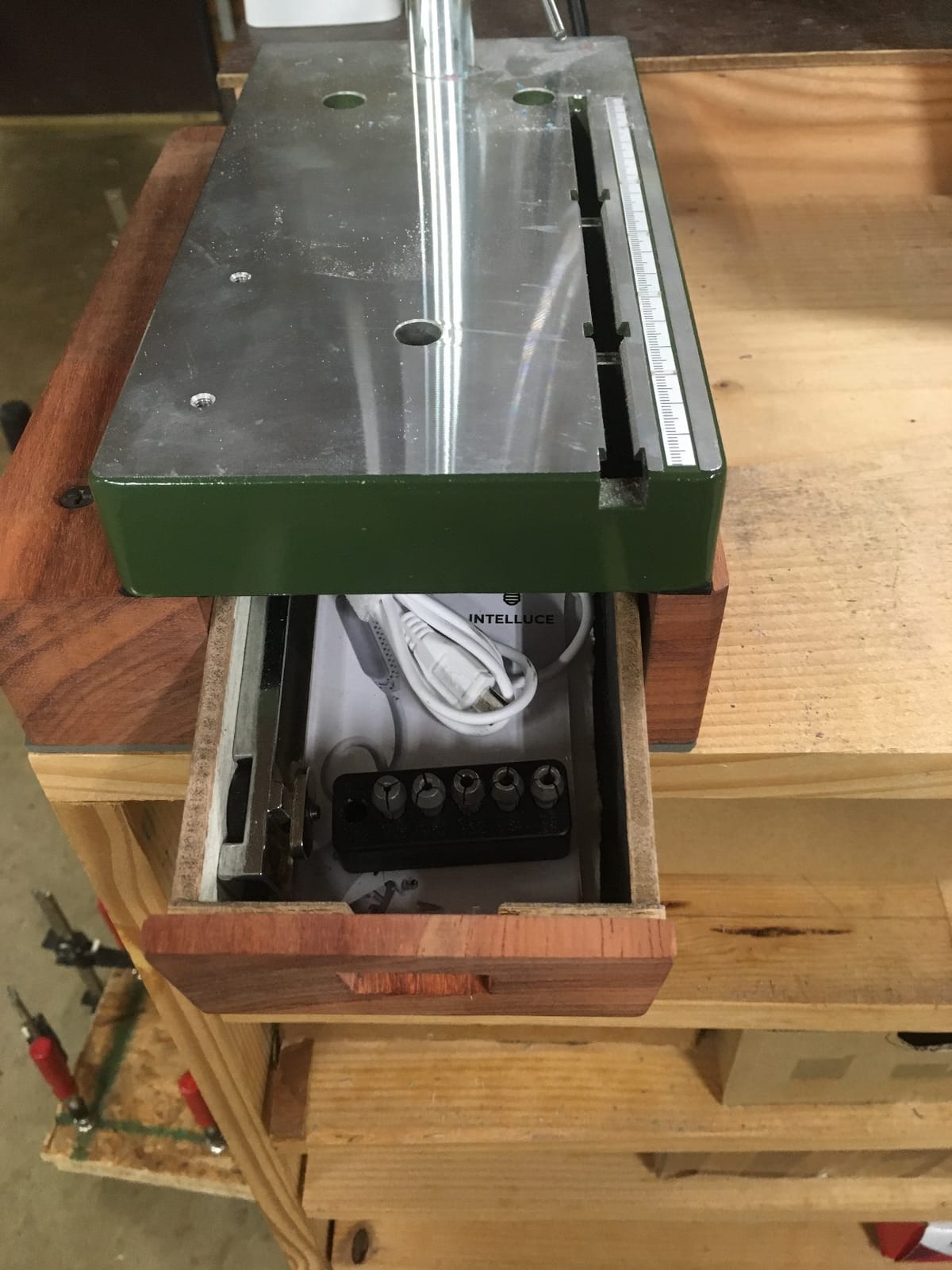 PROXXON Precision Bench Drill Press - Micro Hole Capability, Adjustable Depth & Table, 3-Speed Selection, Durable Design, with 6 Precision Collets for Detailed Projects - TBM 115 customer photo 1