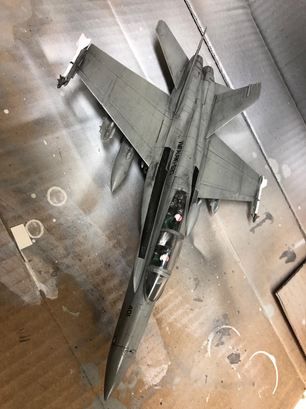 Hasegawa 1/72 F/A-18D Hornet customer photo 1