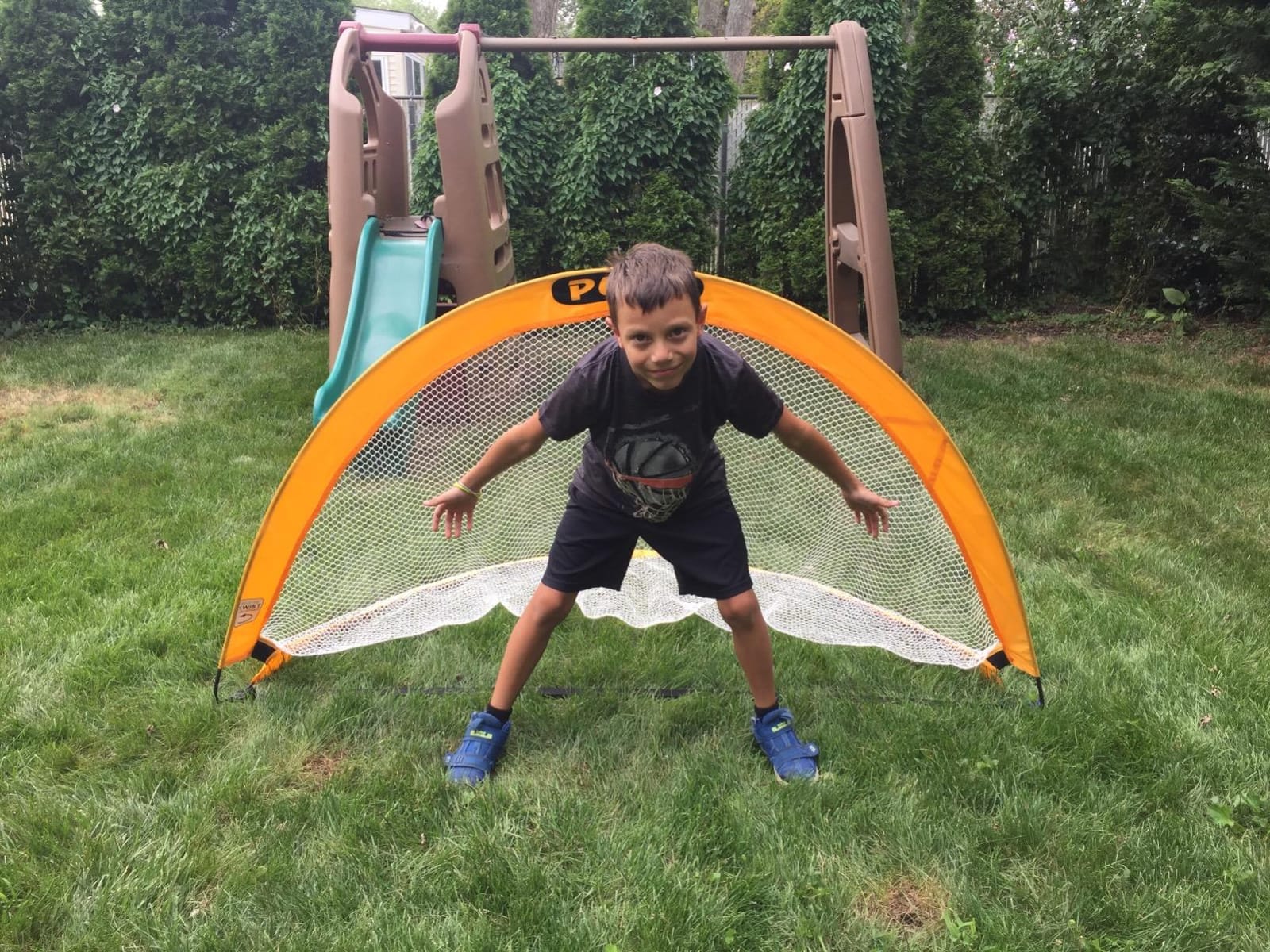 PUGG Pop Up Soccer Goal | Portable Training Set With Knitted Poly Net, The Original Pickup Game Goal, Includes Two Goals & Bag customer photo 2