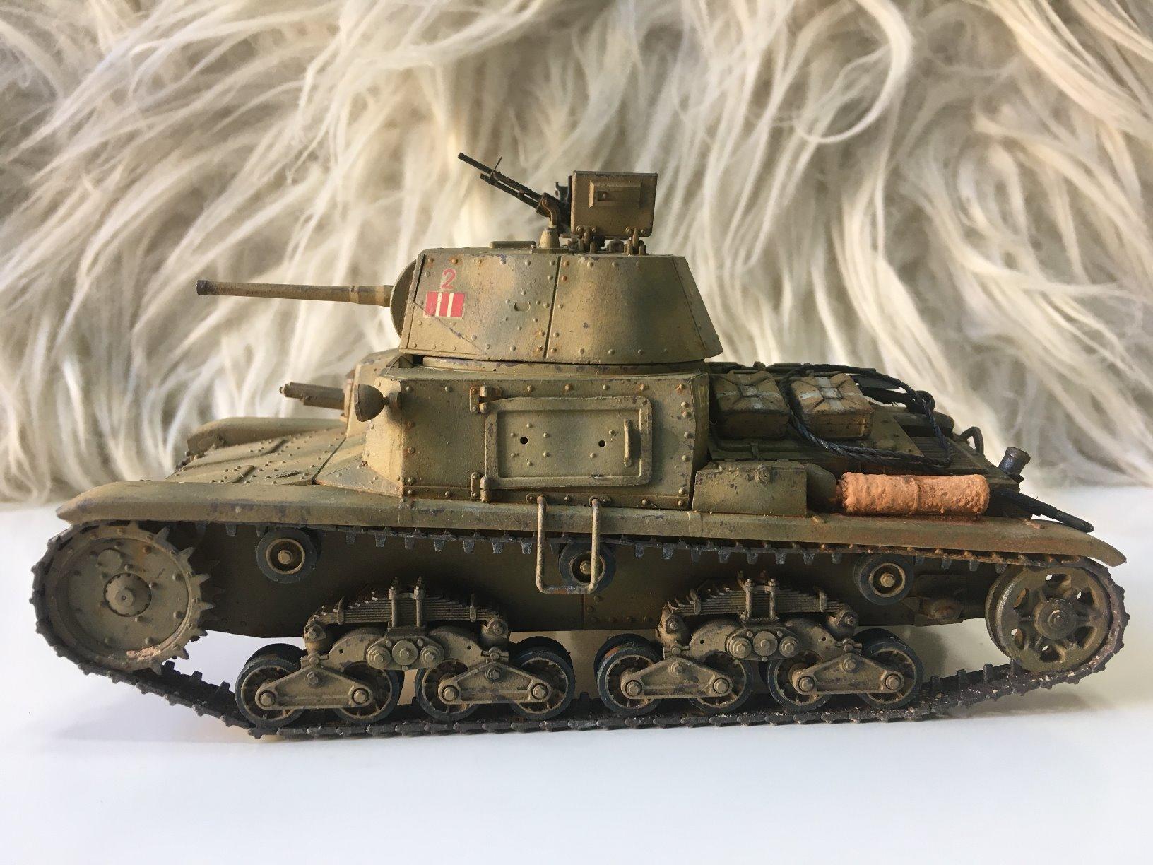 Tamiya Italian Carro Armato M13/40 customer photo 2