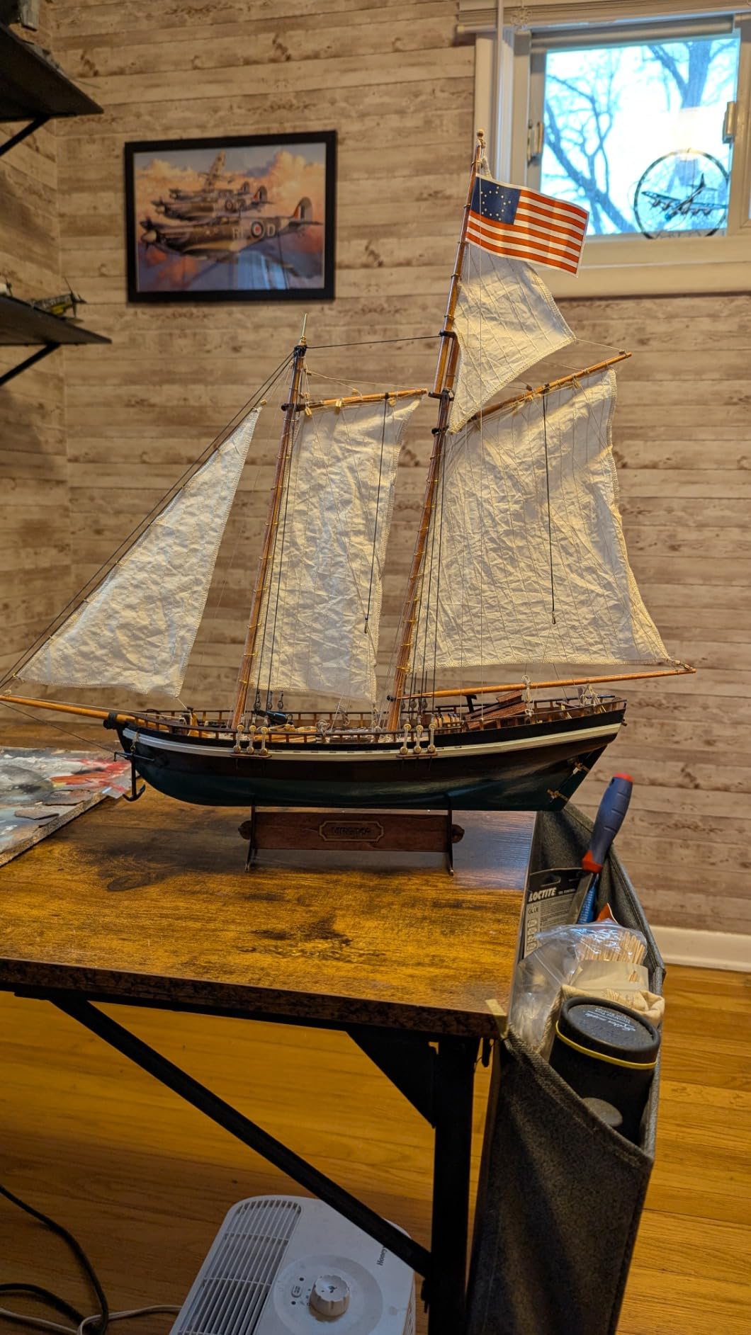 Artesanía Latina - Wooden Ship Model Kit - American Schooner, Virginia - Model 22115, 1:41 Scale - Models to Assemble - Beginner Level customer photo 2