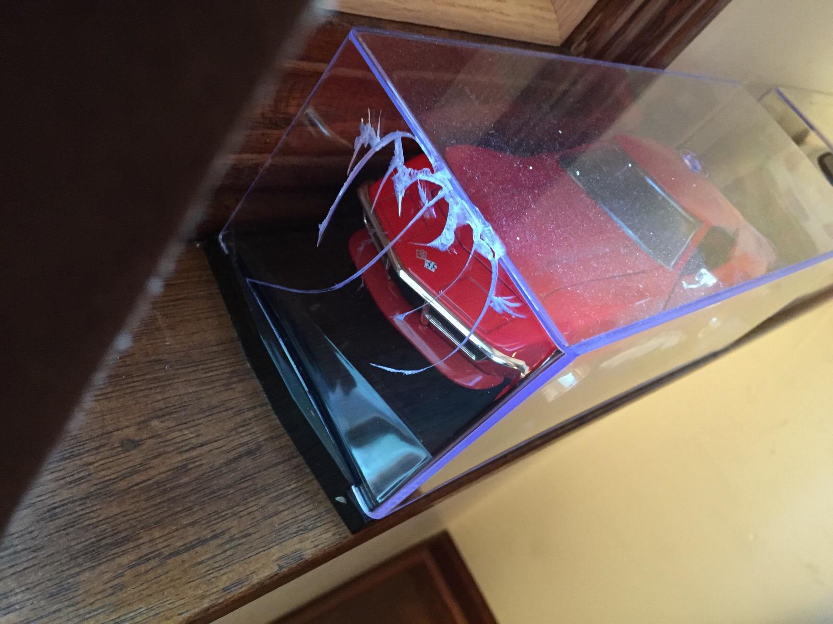 BCW Model Car Display Case | 1:24 Scale Diecast Car Display Case | Clear Acrylic Cover on Black Base | Protect and Showcase Collectible Diecast Cars from NASCAR, Formula 1, and More customer photo 1