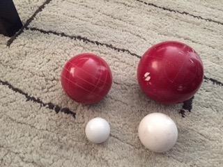 Trademark Games Complete Bocce Ball Set for Adults and Family | Includes 4 Red and 4 Green Bocce Balls, Pallino, and Carrying Case, Lawn Game for Backyard, Beach, or Wedding customer photo 1