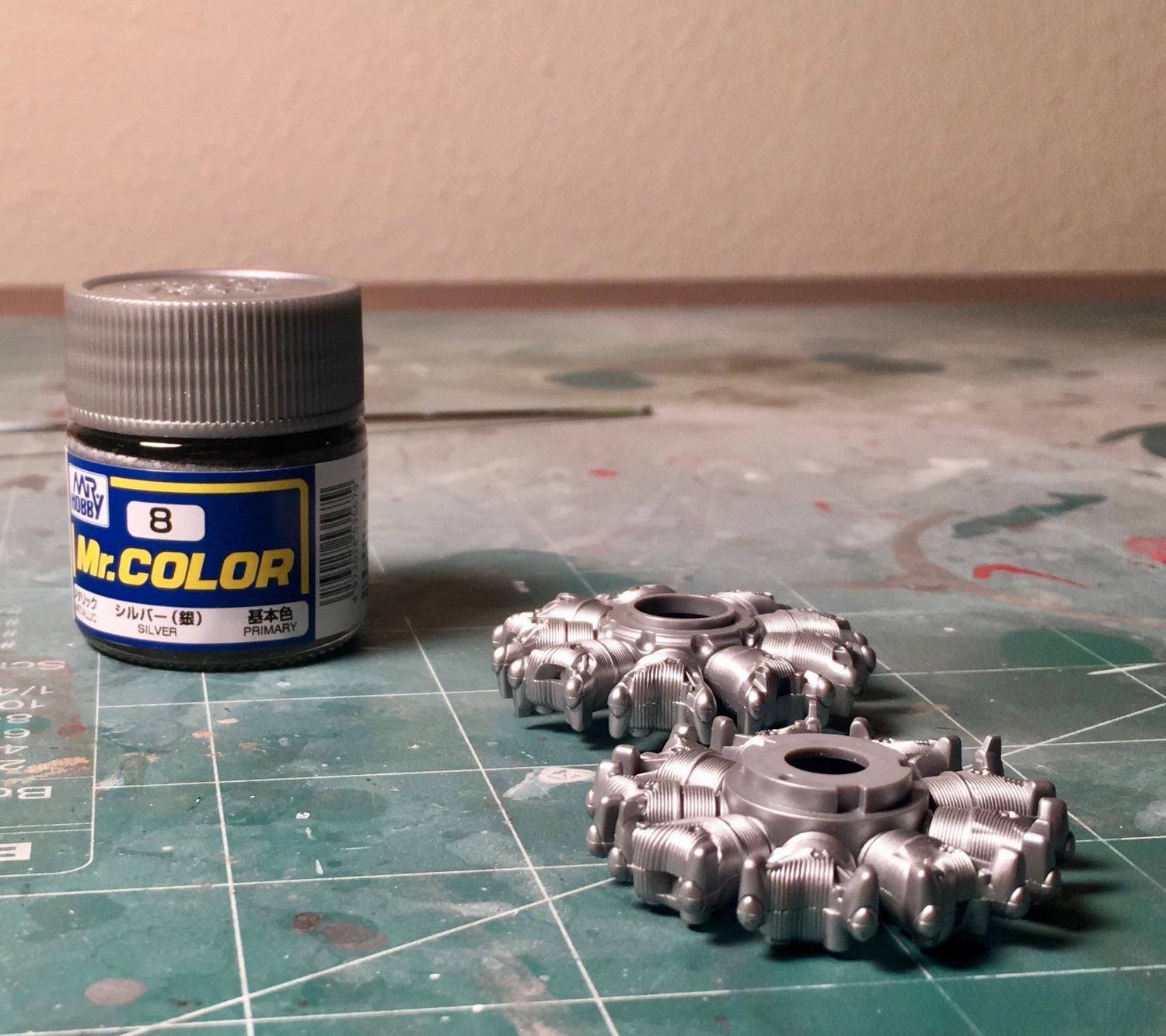 GSI Creos C8 Metallic Silver 10ml, GSI Mr. Color customer photo 1