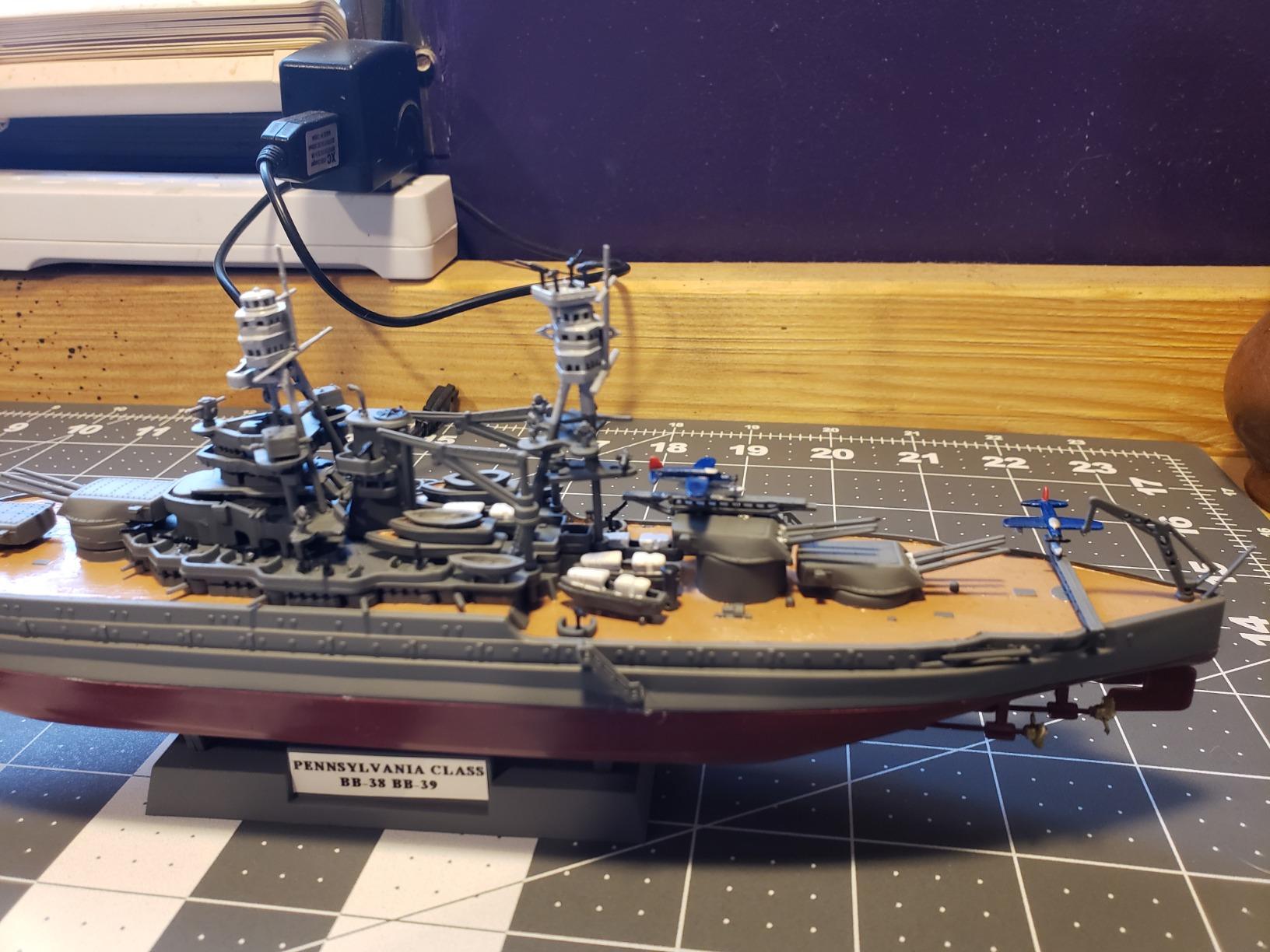 Hobby Boss HY83401 USS Arizona BB-39 Boat Model Building Kit (1/700 Scale) customer photo 1